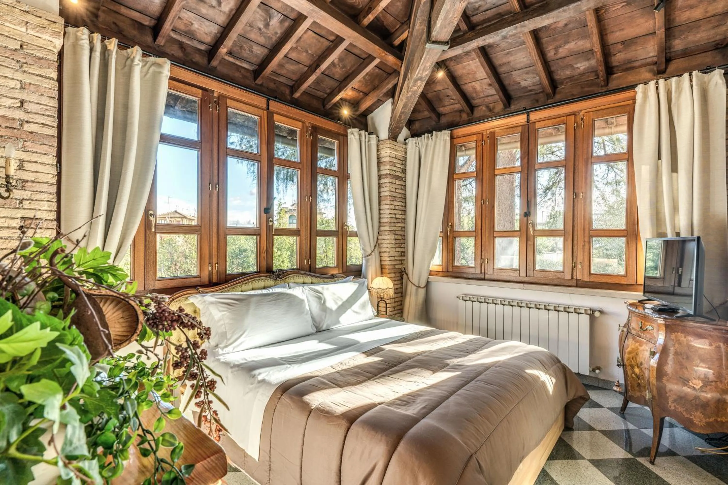 Photo of the whole room in Villa Alberici