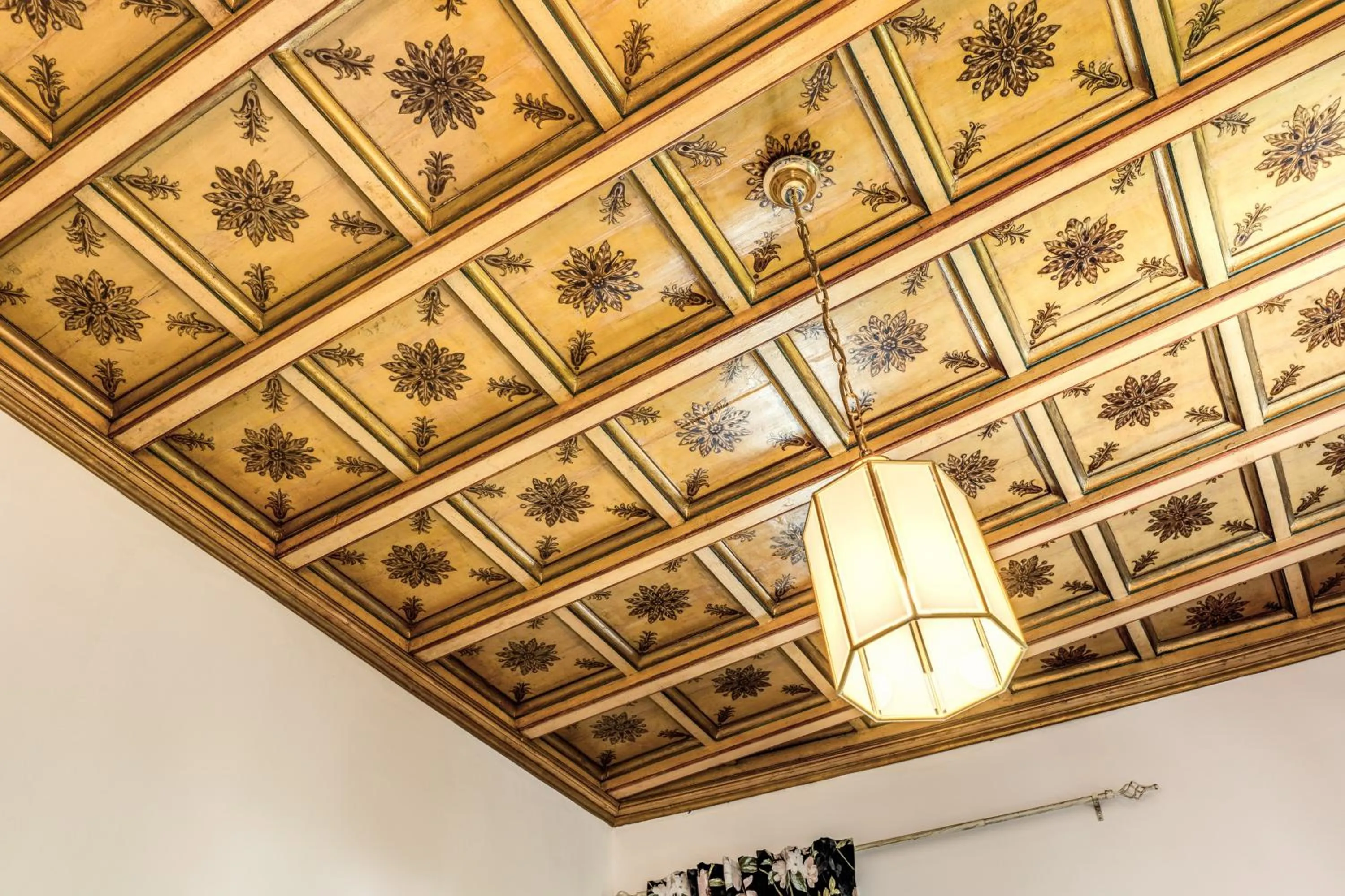 Decorative detail in Villa Alberici