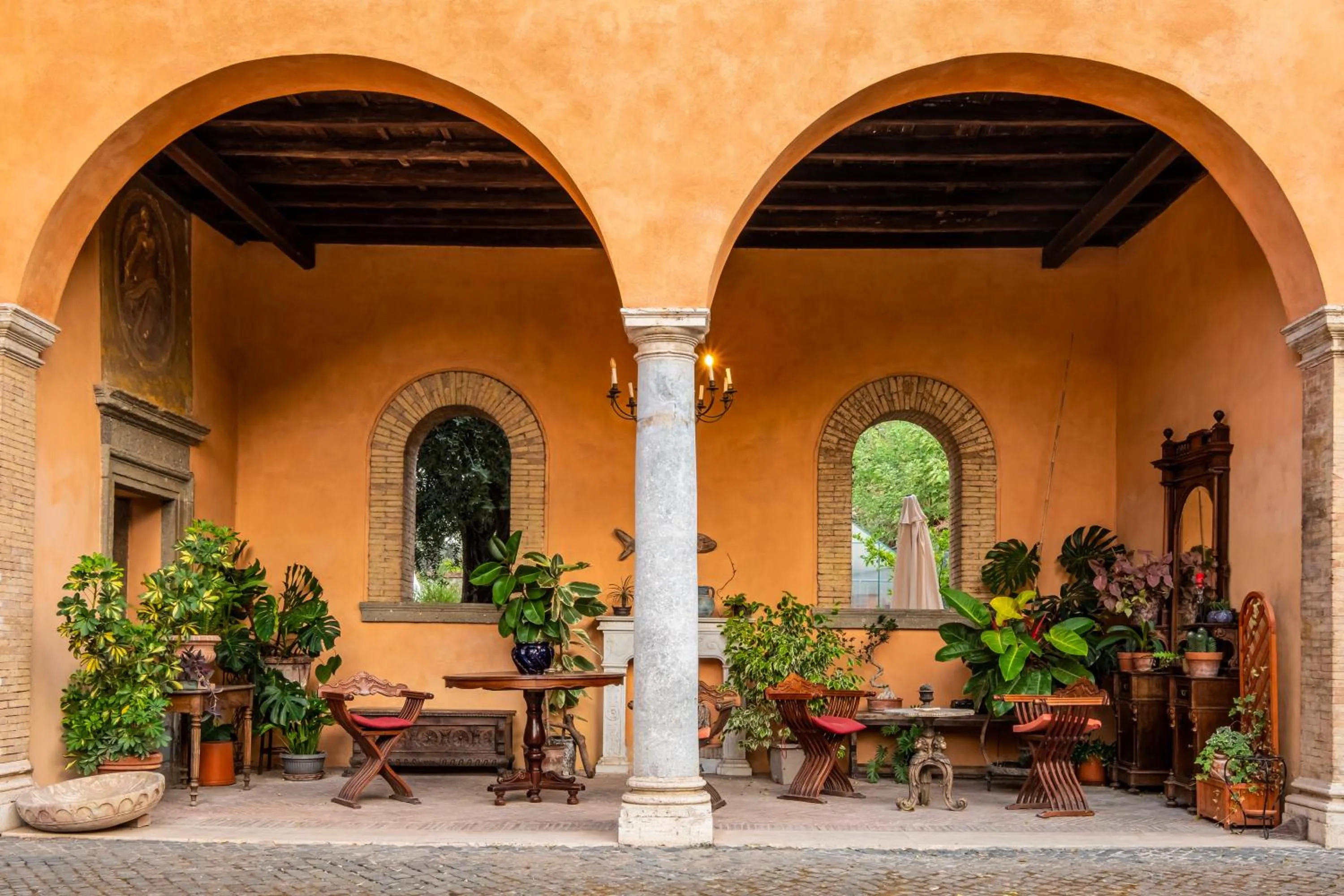 Patio in Villa Alberici