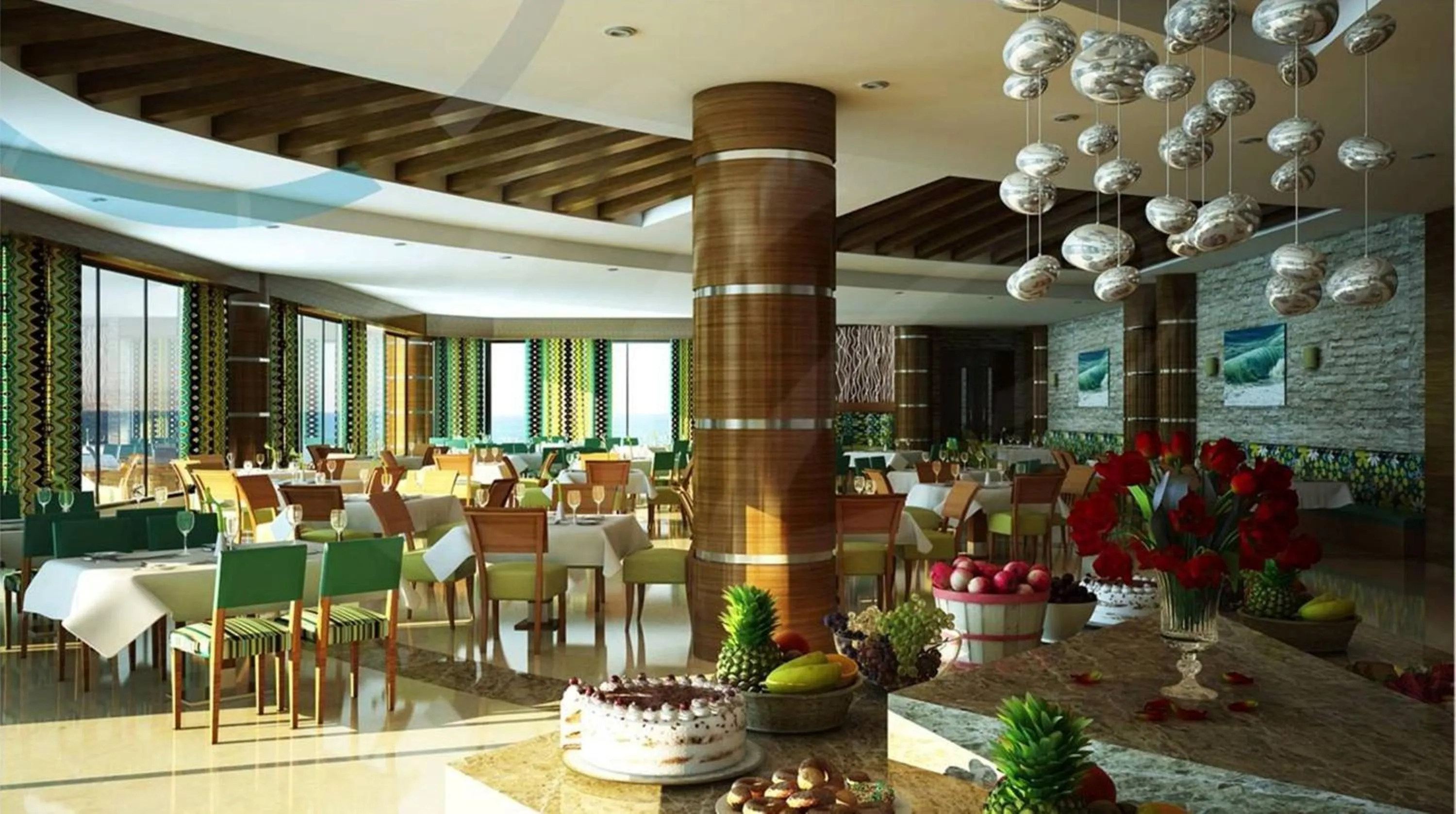 Restaurant/places to eat in Tolip Taba Resort And Spa