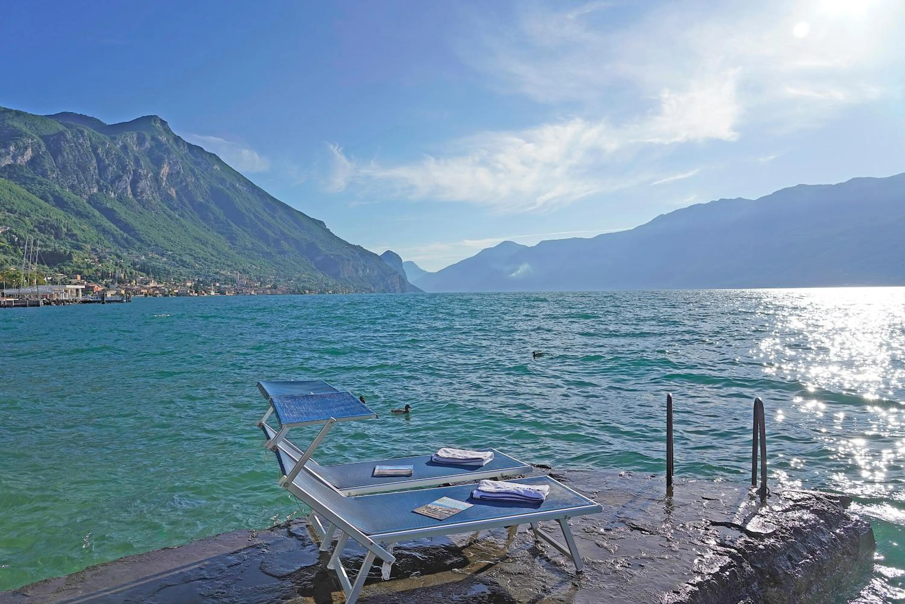 Beach in Hotel Bogliaco