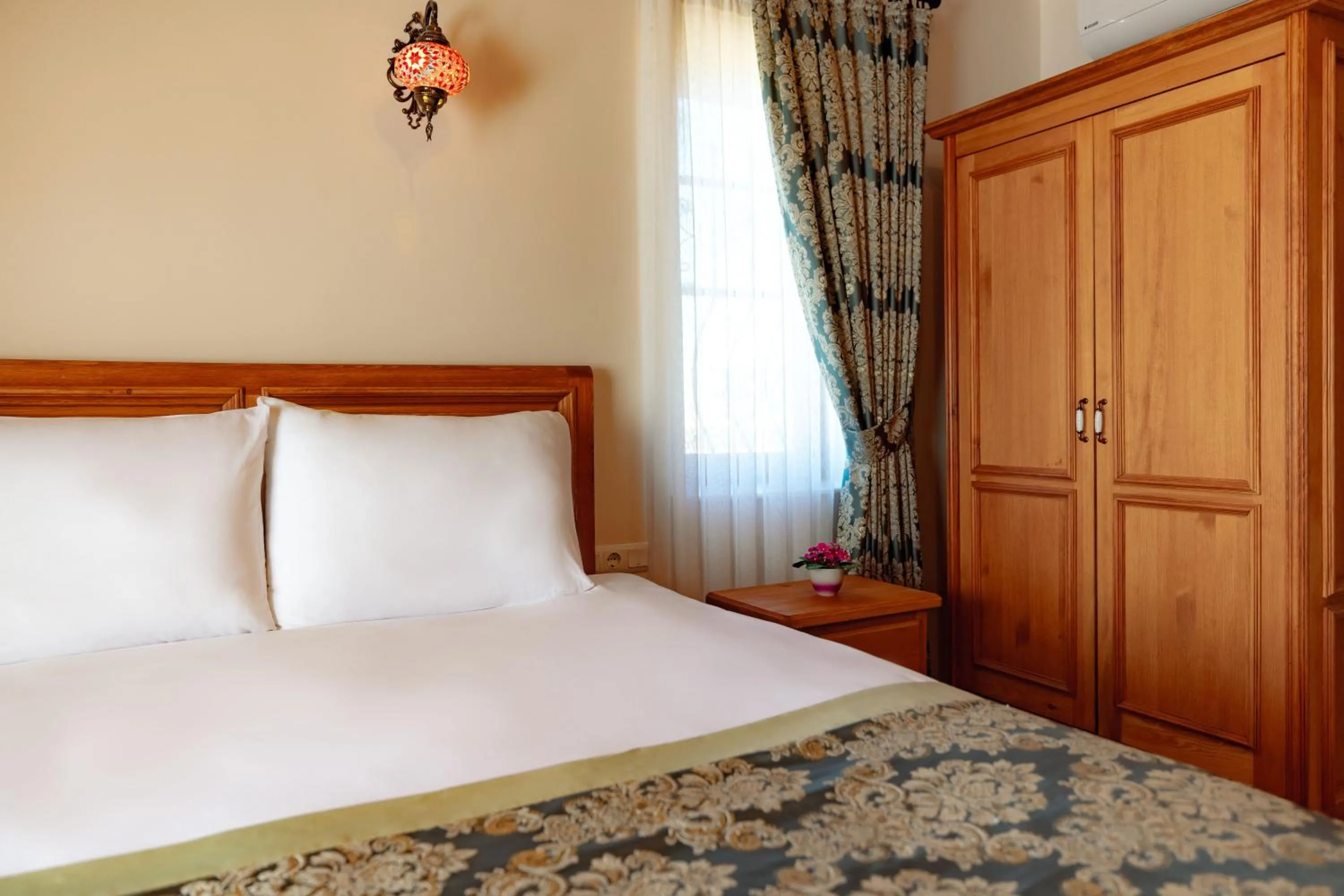 Bed in Cappadocia Villa Comfort