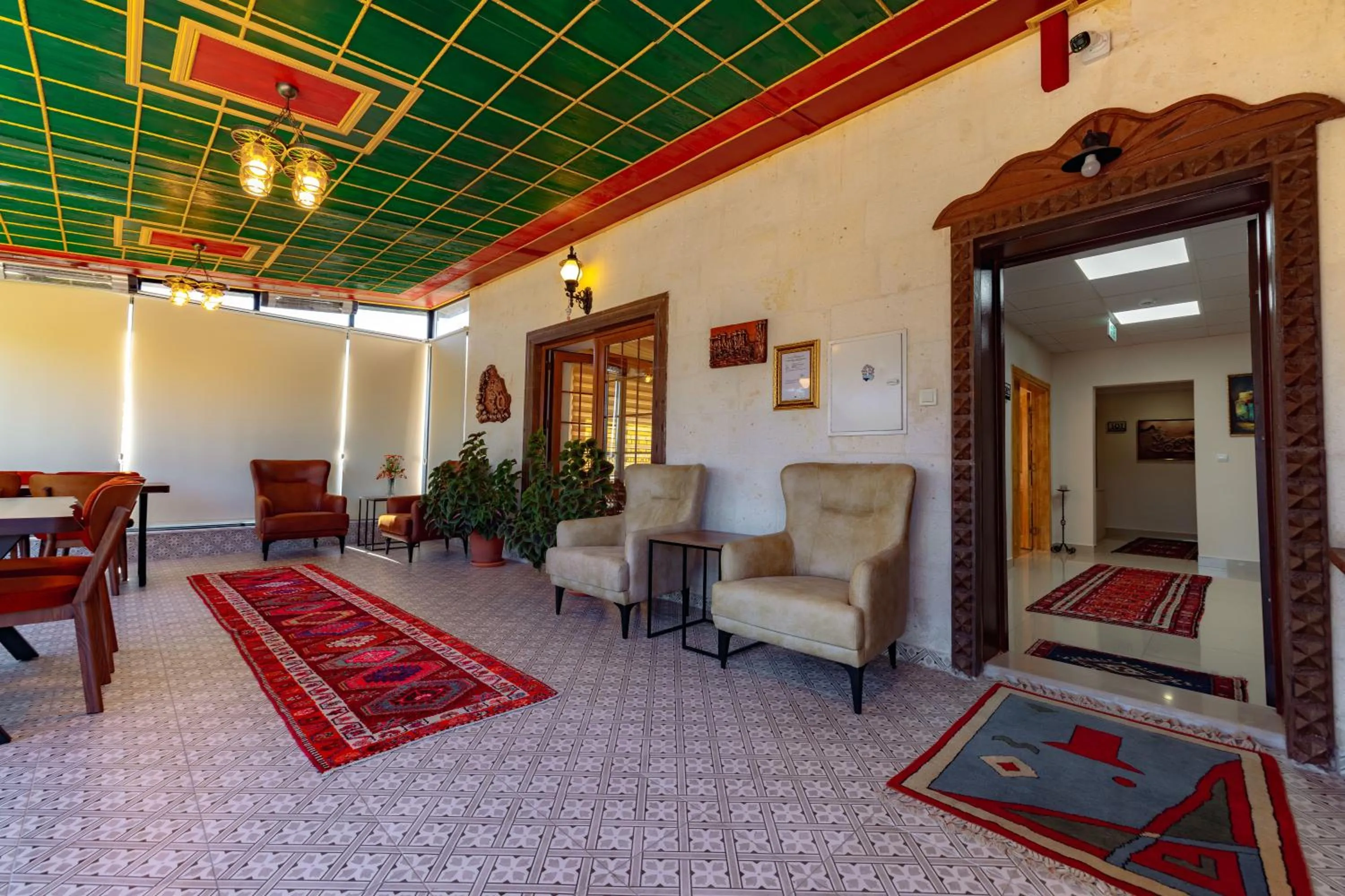Seating area in Cappadocia Villa Comfort