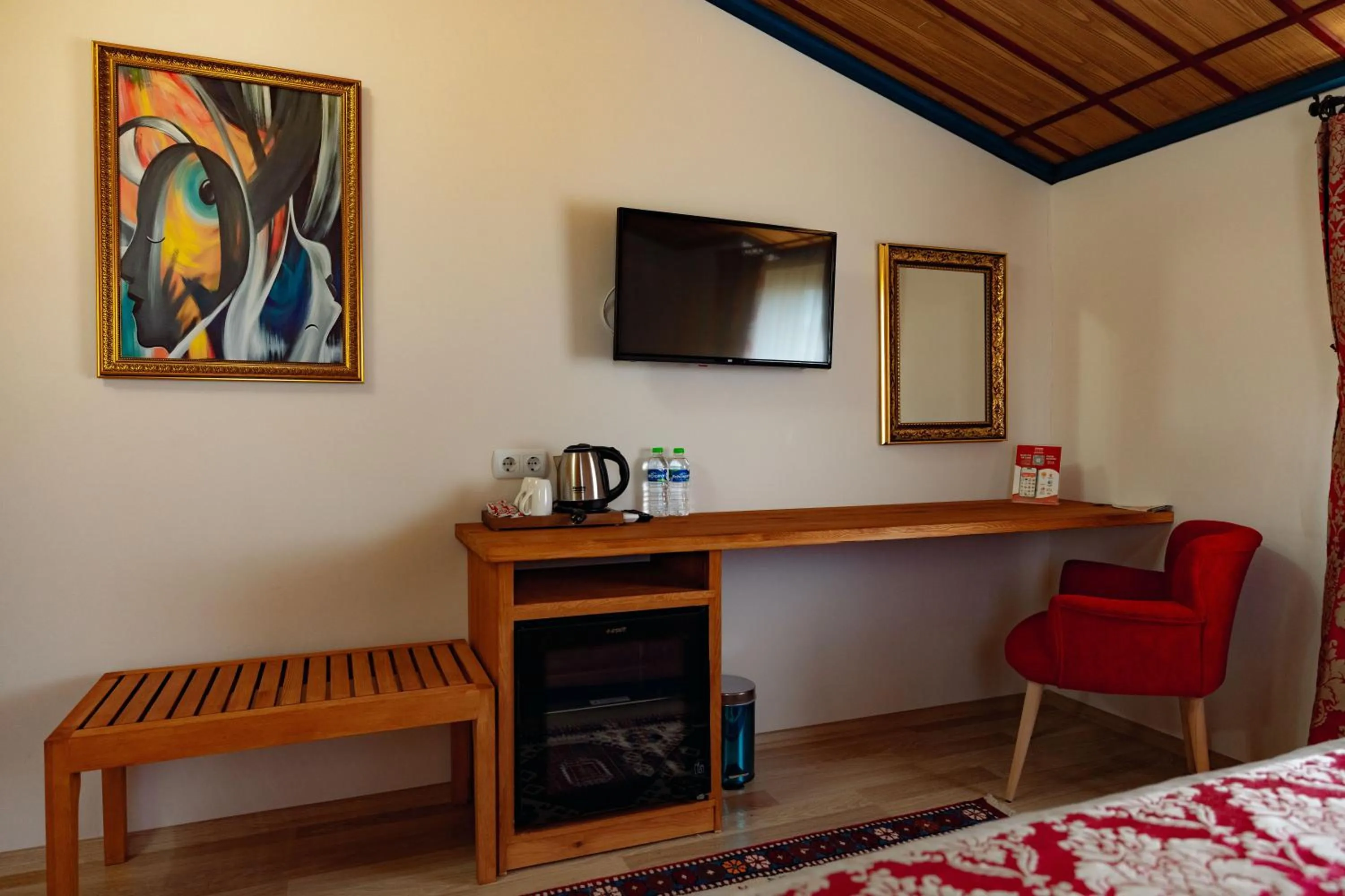 TV and multimedia, Bed in Cappadocia Villa Comfort