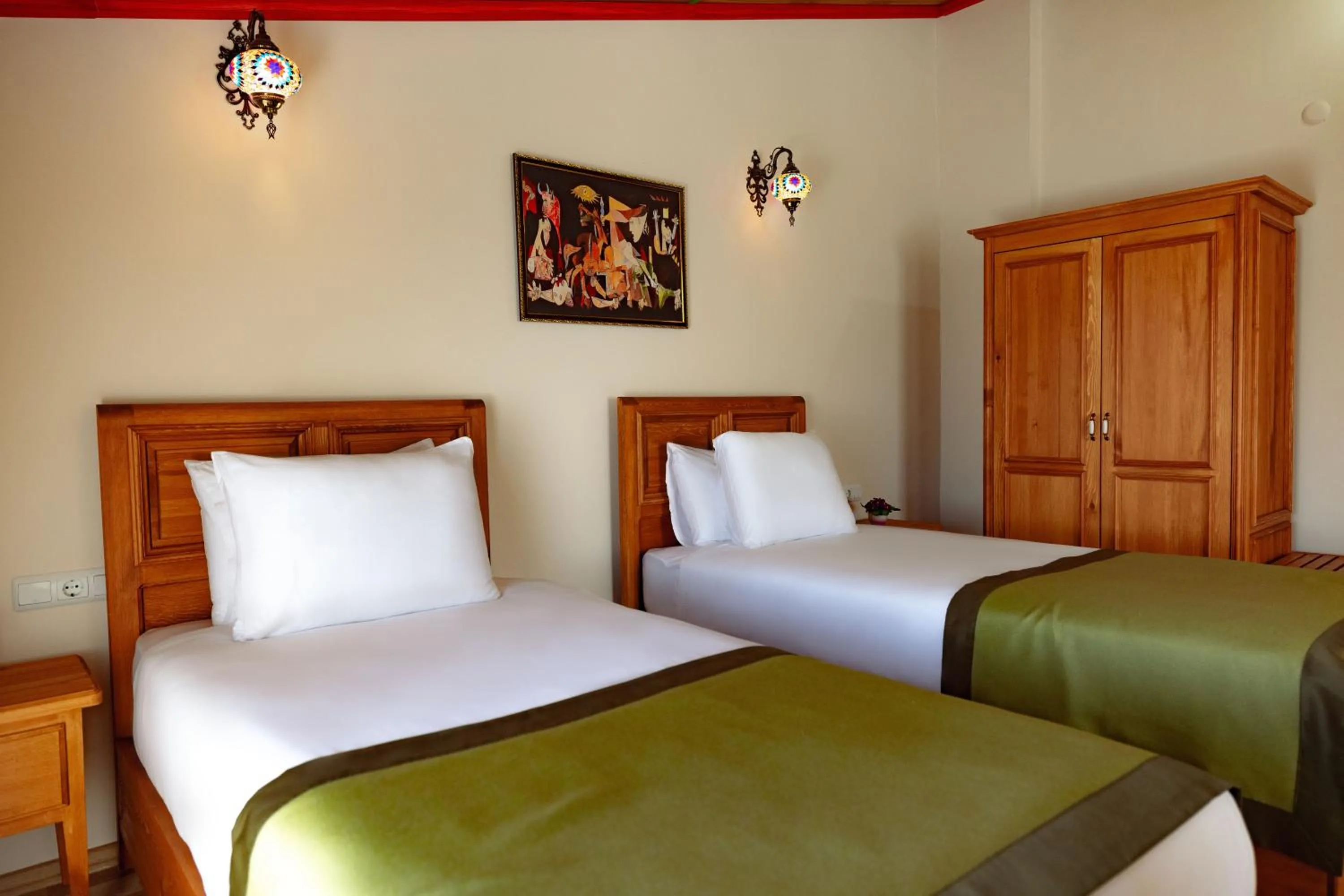 Bed in Cappadocia Villa Comfort