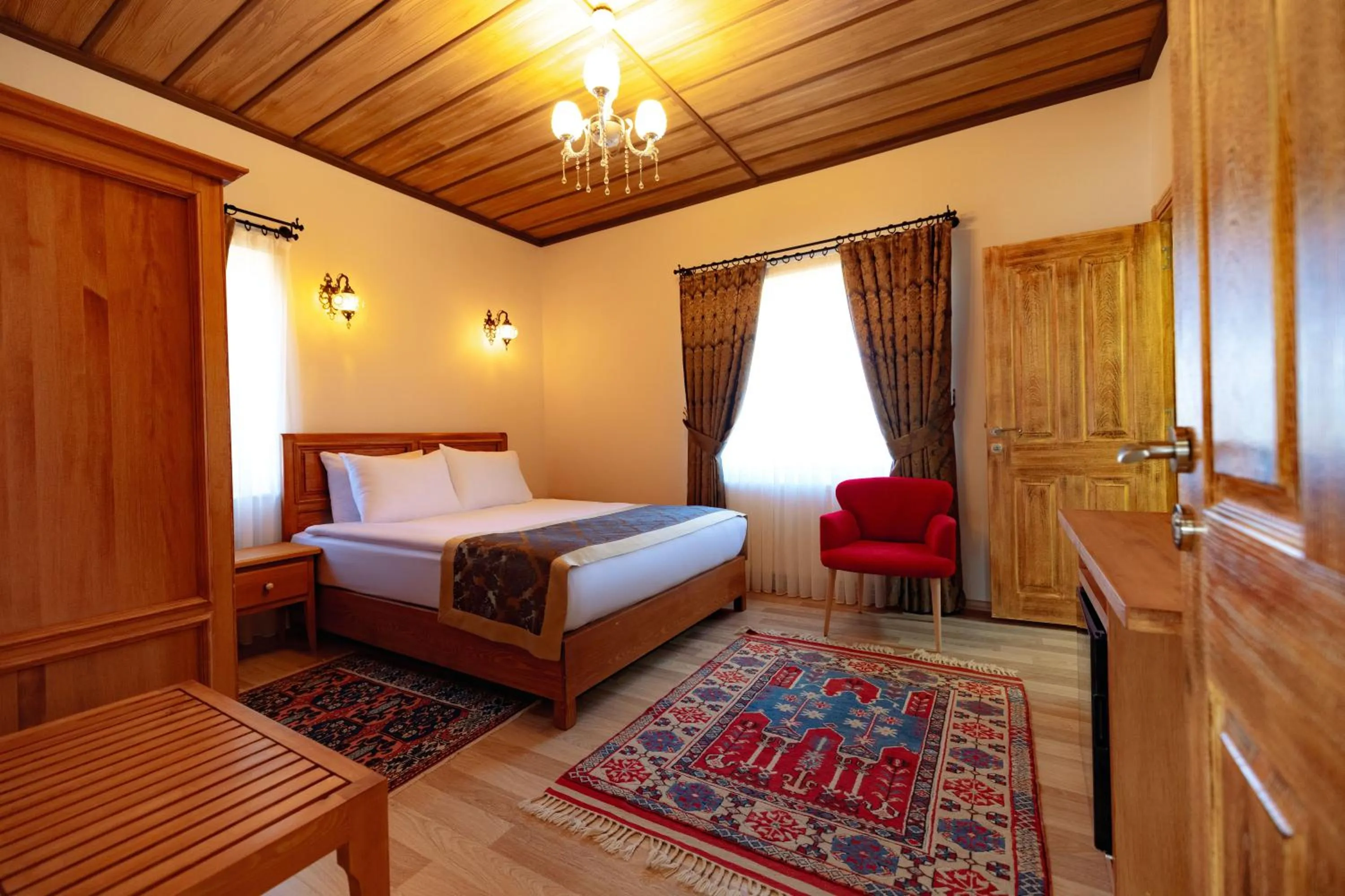 Bed in Cappadocia Villa Comfort