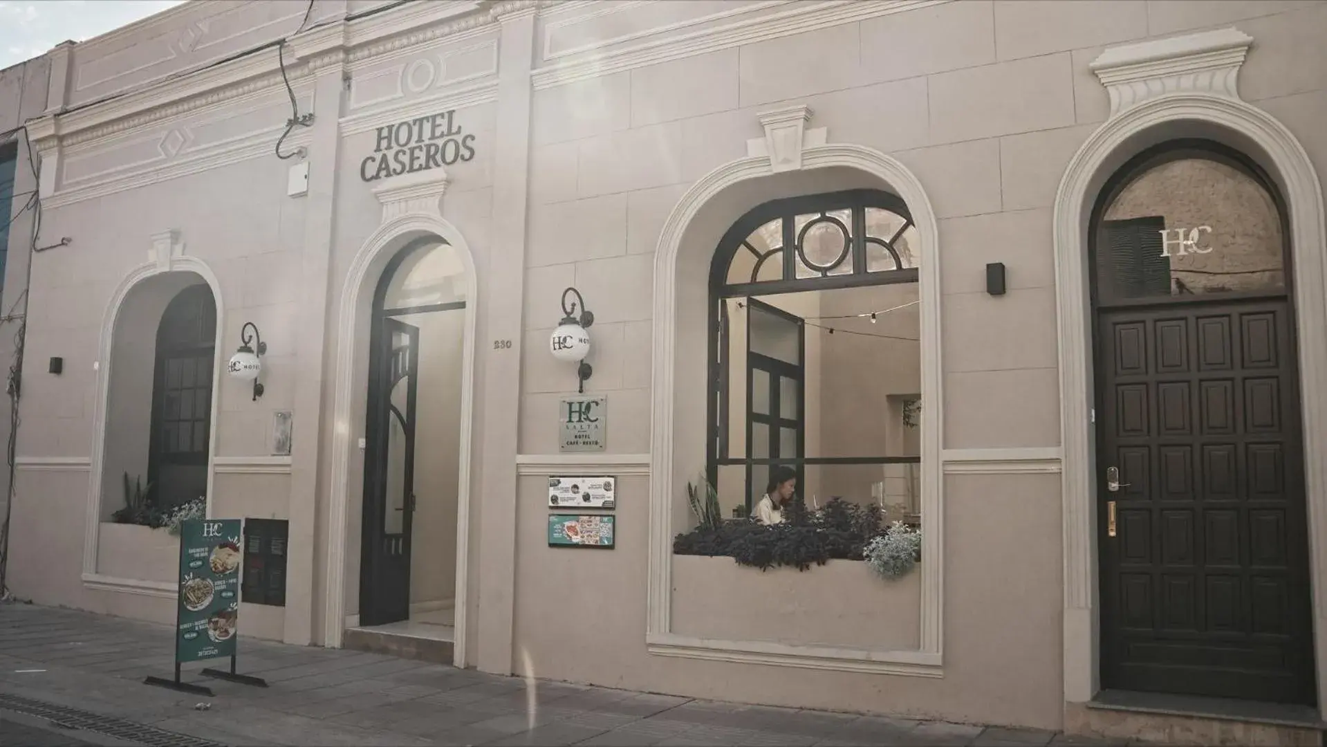 Facade/entrance in Hotel Caseros Salta Facade/entrance in Hotel Caseros Salta