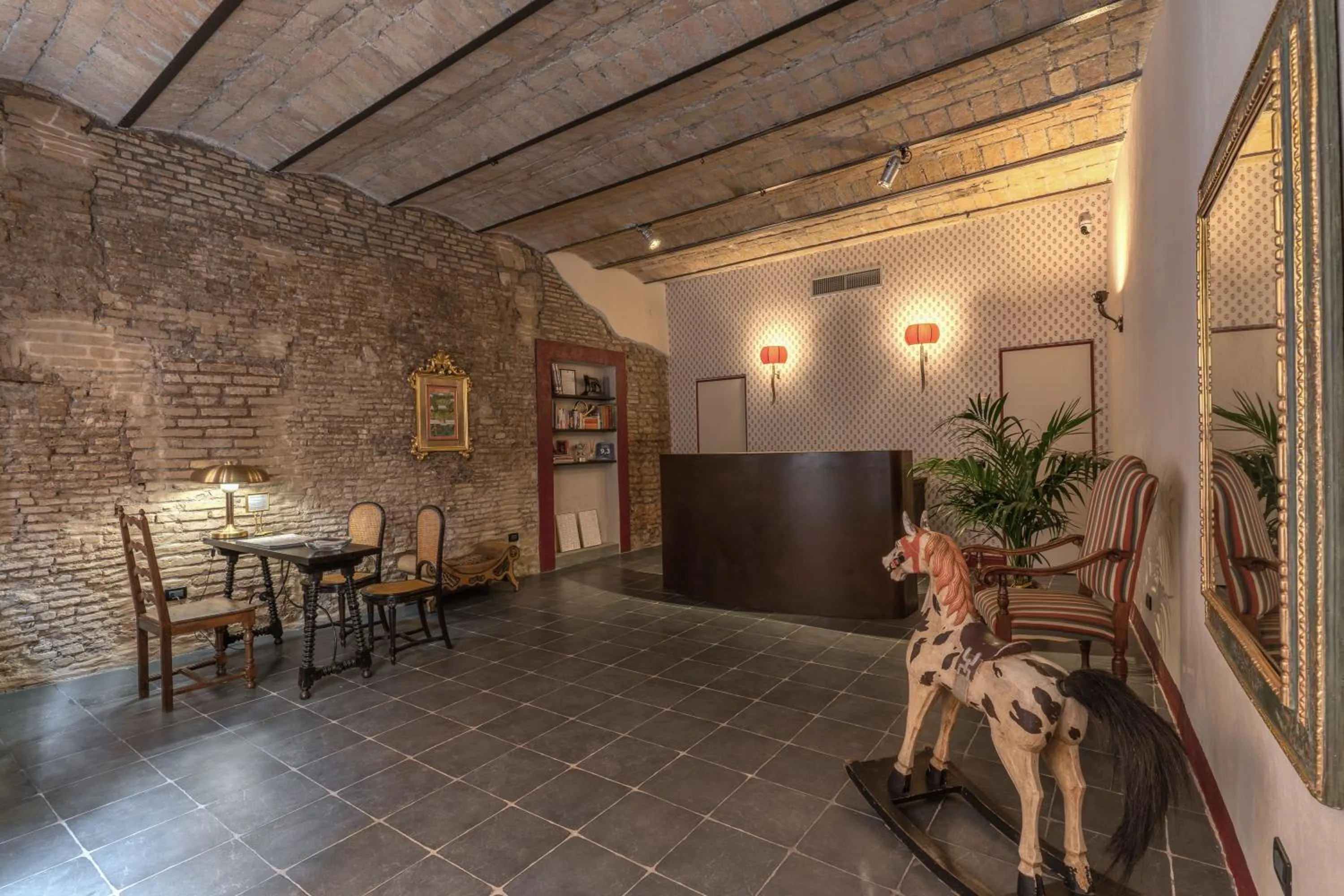 Lobby or reception in Residenza Brama - Art ApartHotel