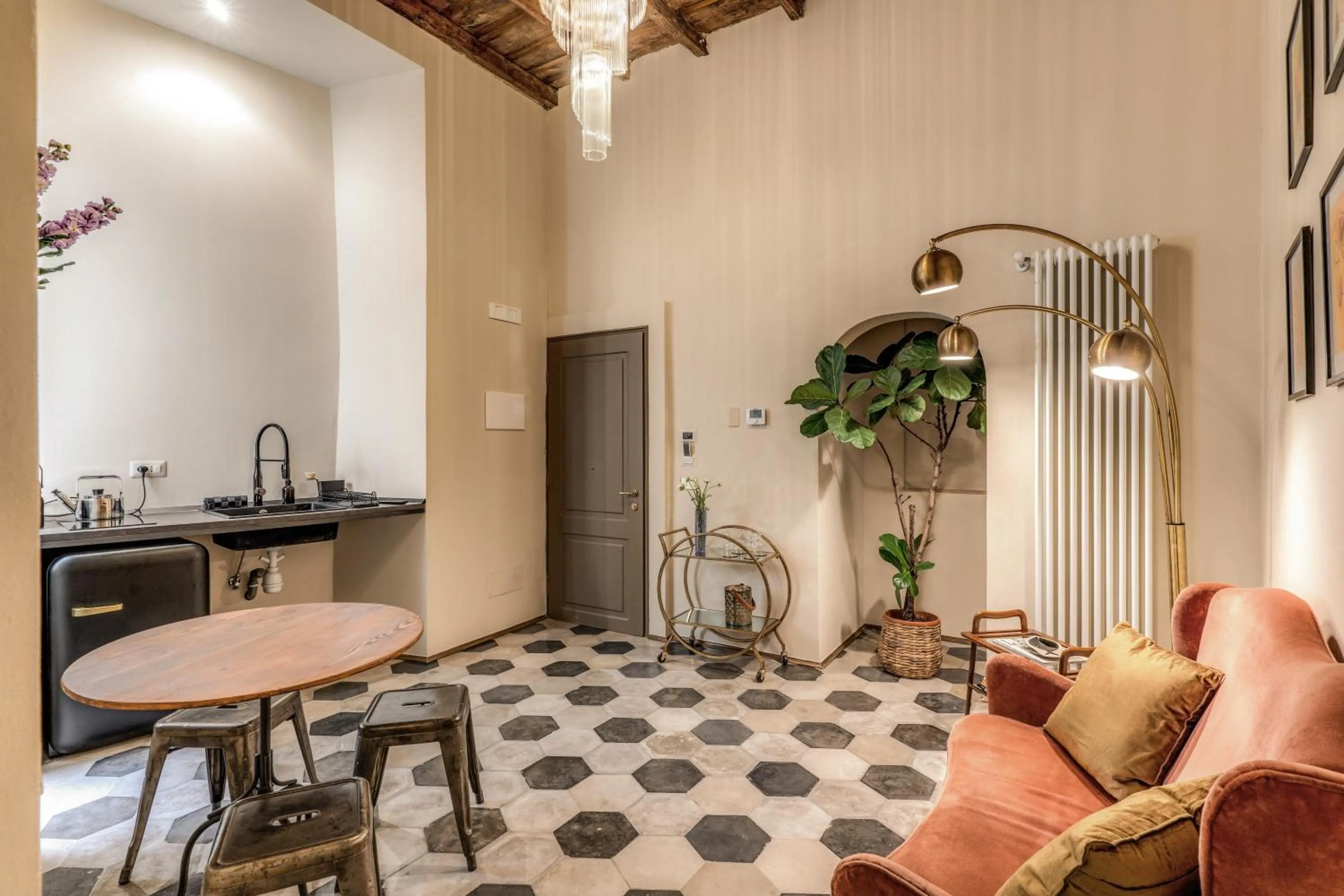 Living room in Residenza Brama - Art ApartHotel