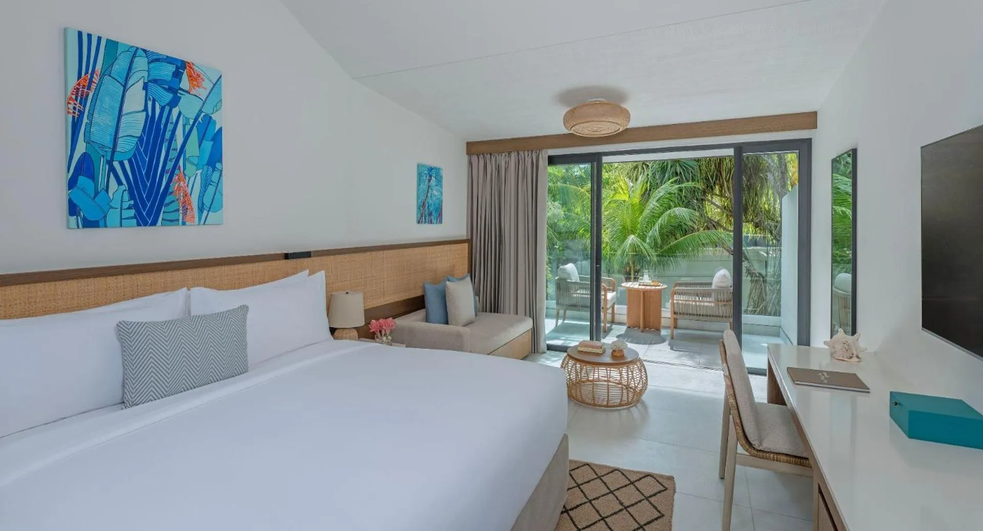 Bedroom, Bed in Avani+ Barbarons Seychelles