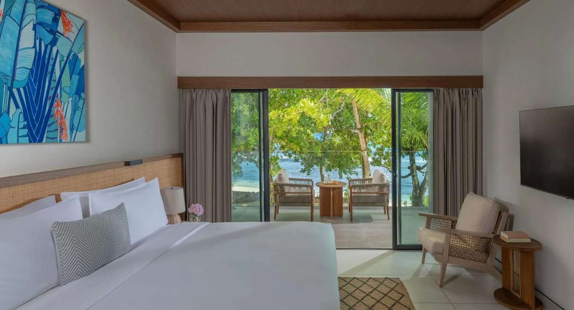 Bedroom, Bed in Avani+ Barbarons Seychelles