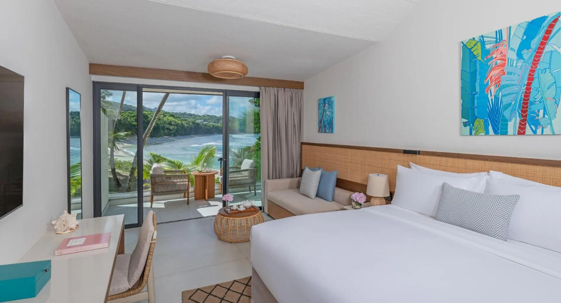 Bedroom, Bed in Avani+ Barbarons Seychelles