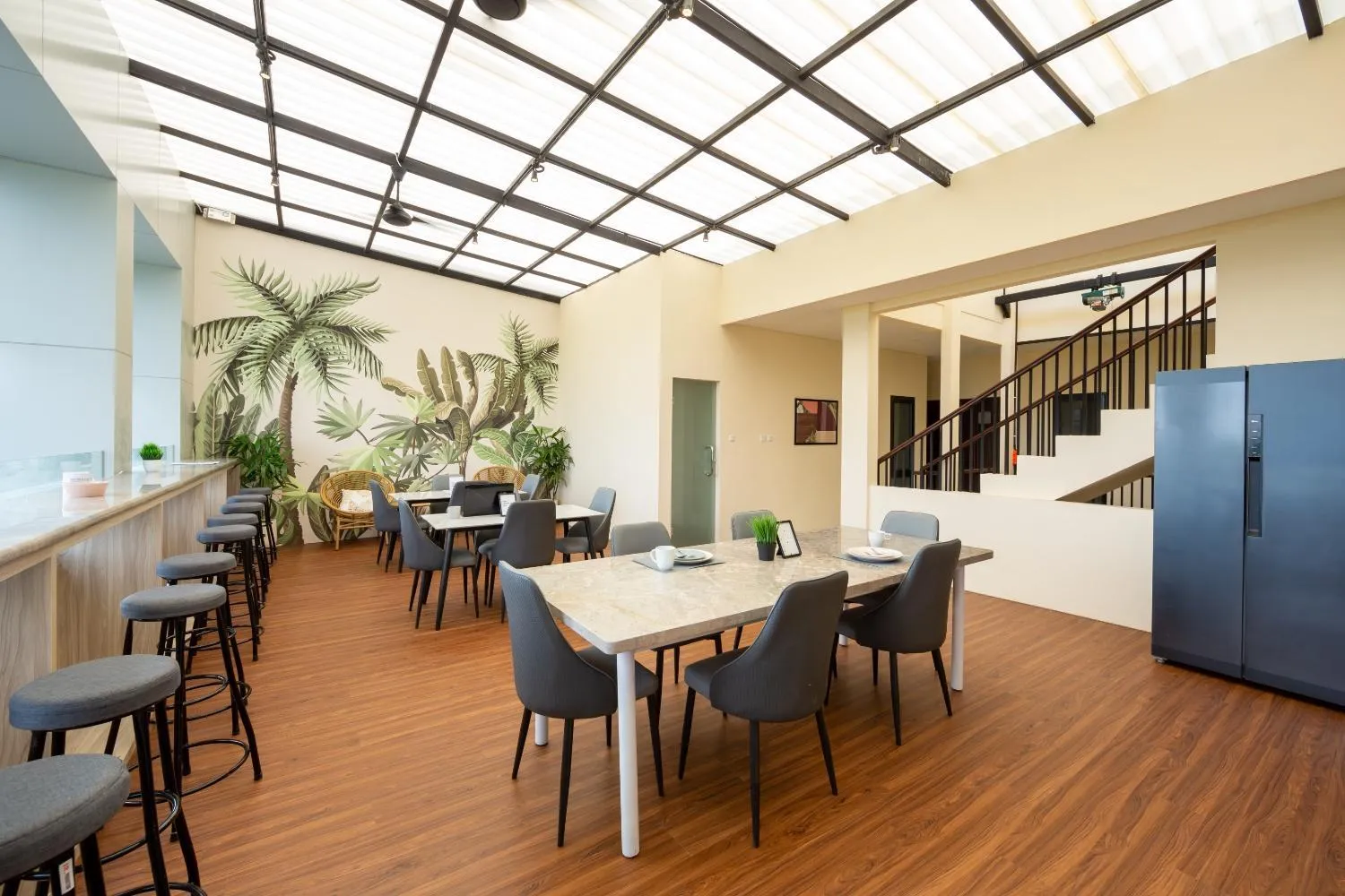 Seating area in Cove Tripuri House Bali