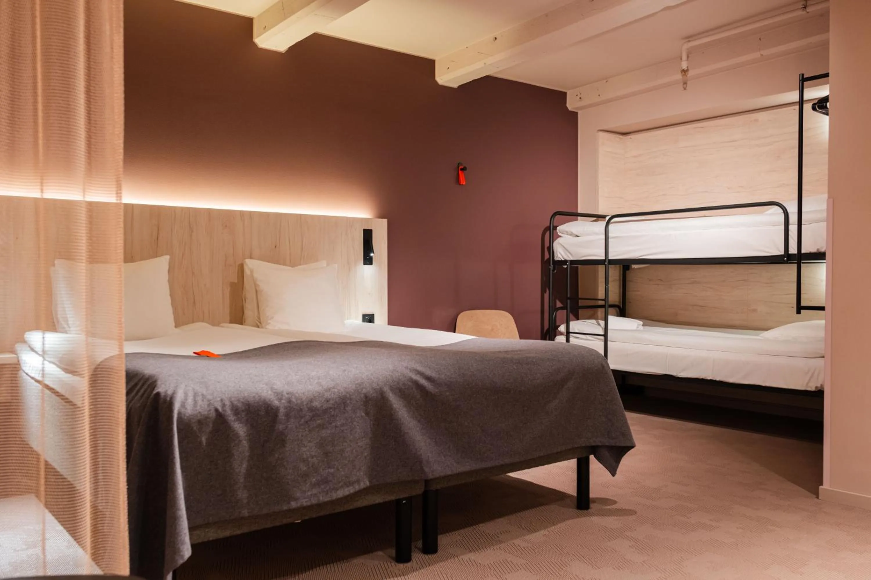 Bed in Citybox Stockholm