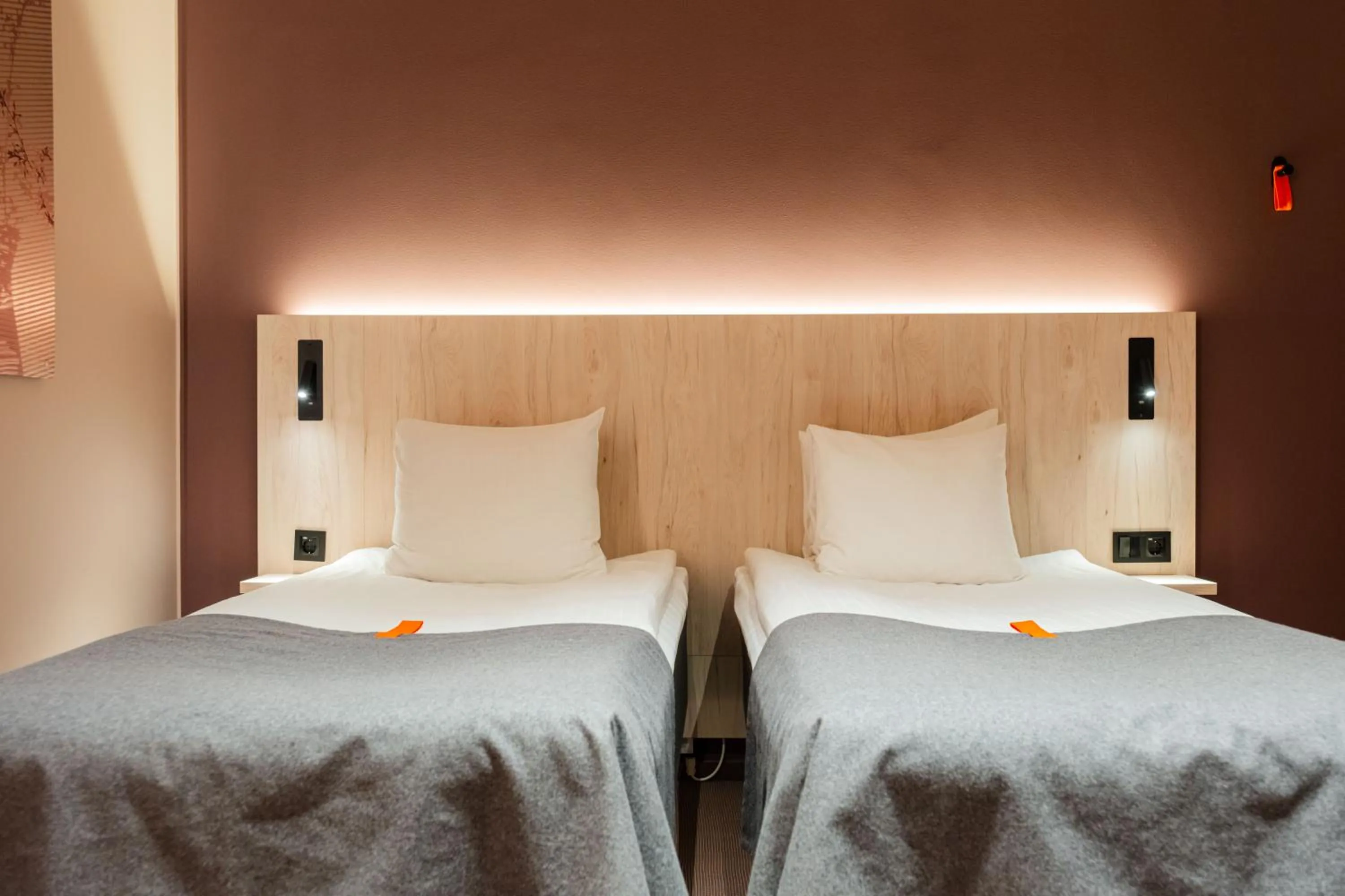 Bed in Citybox Stockholm