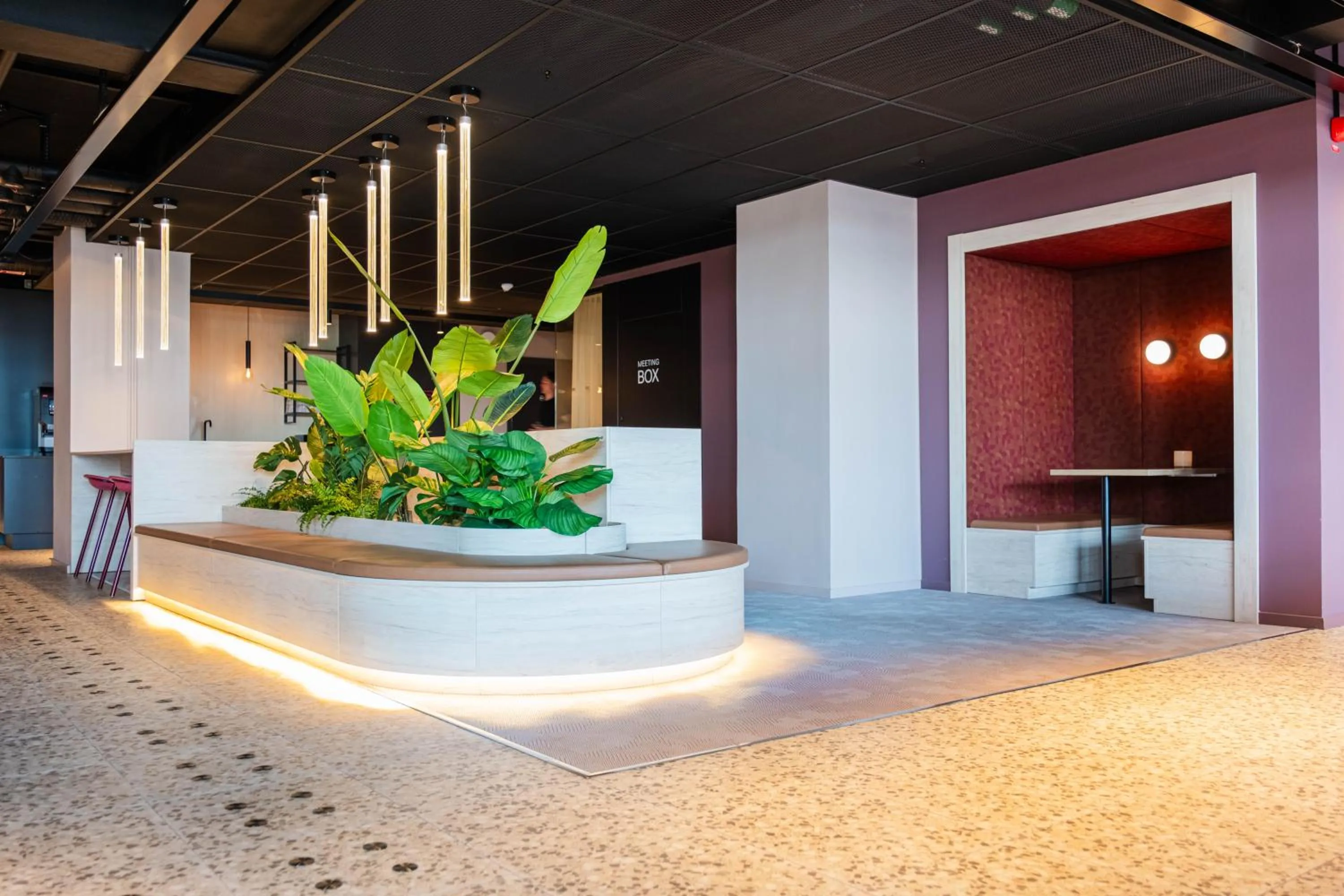 Lobby or reception in Citybox Stockholm