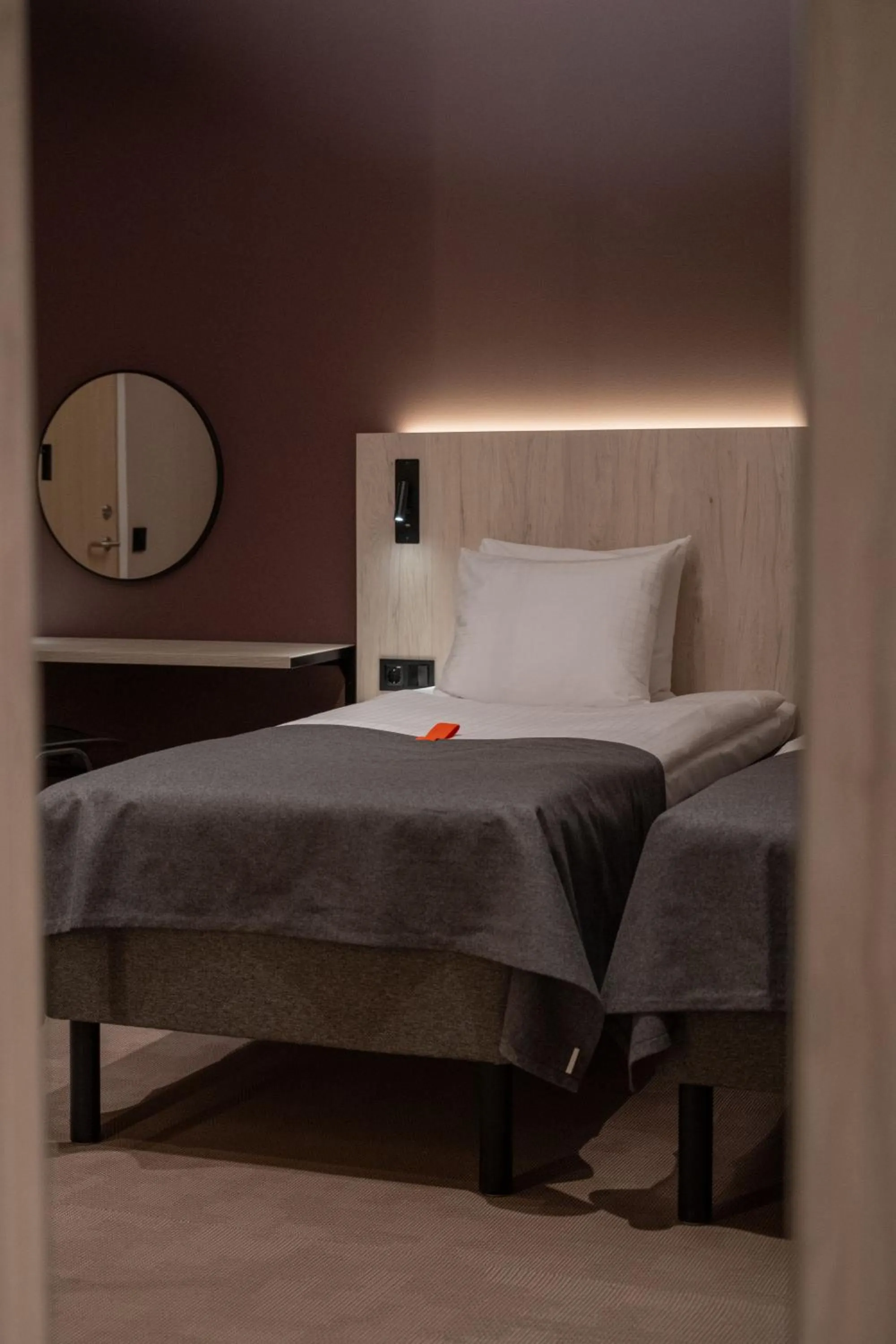 Bed in Citybox Stockholm