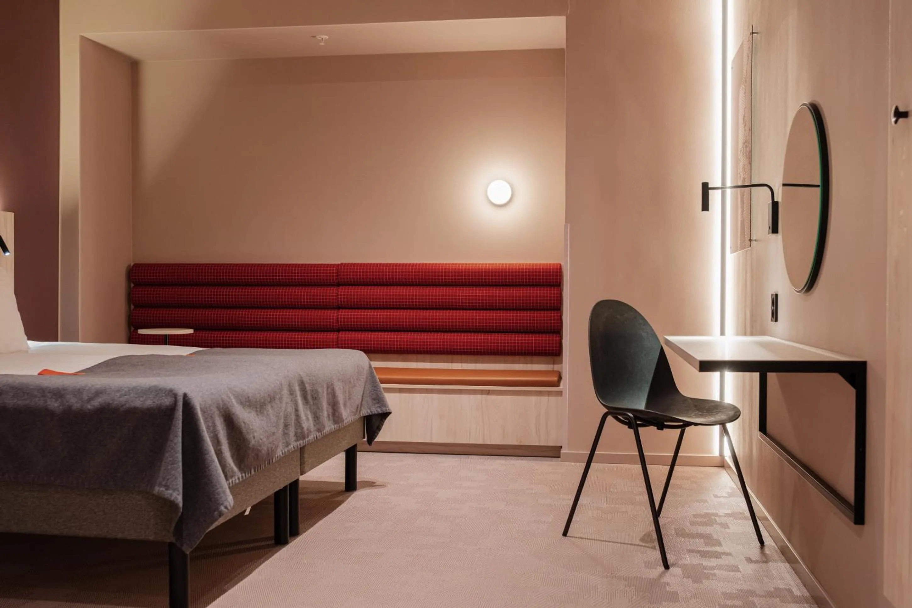 Bed in Citybox Stockholm