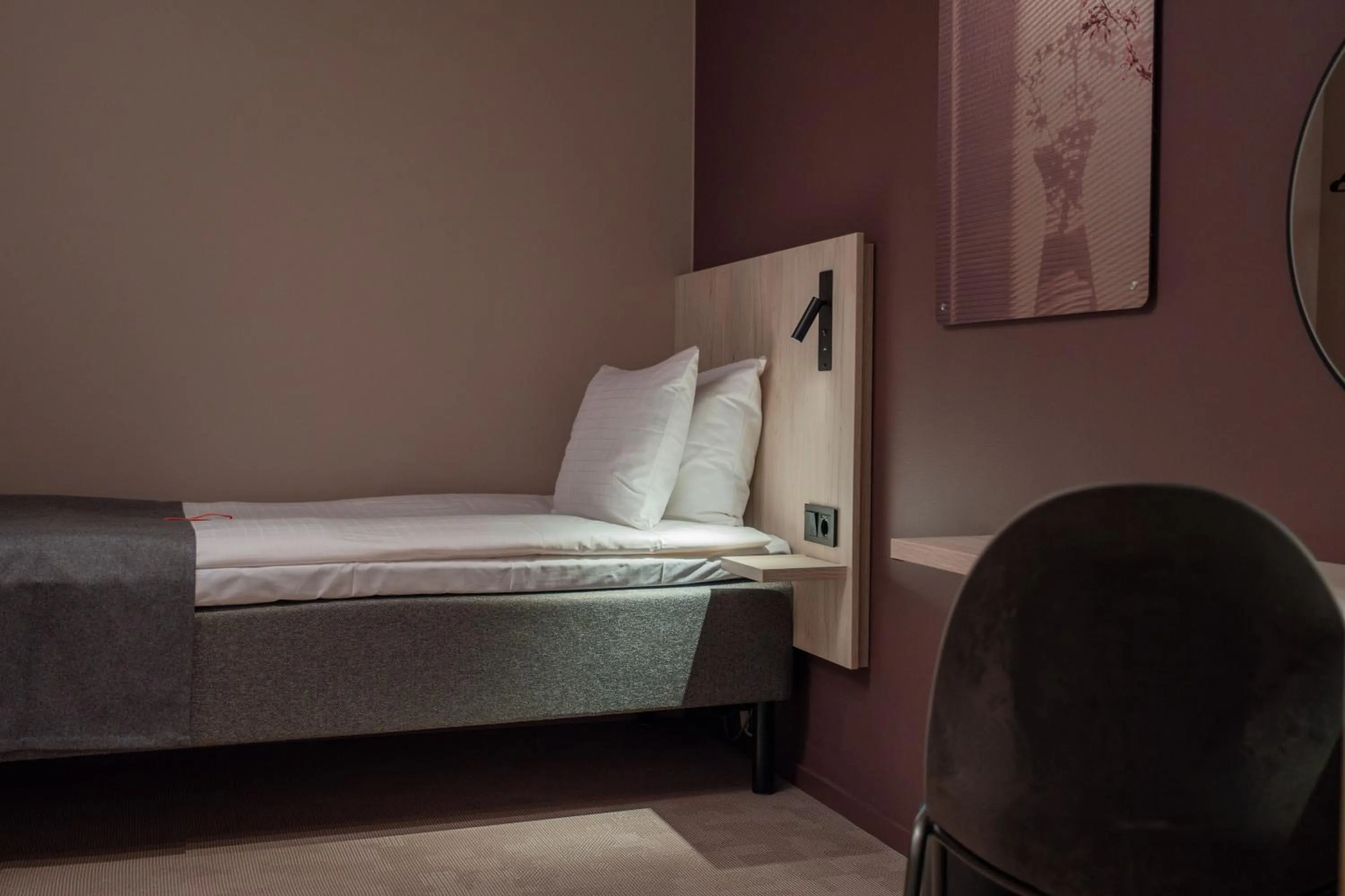 Bed in Citybox Stockholm