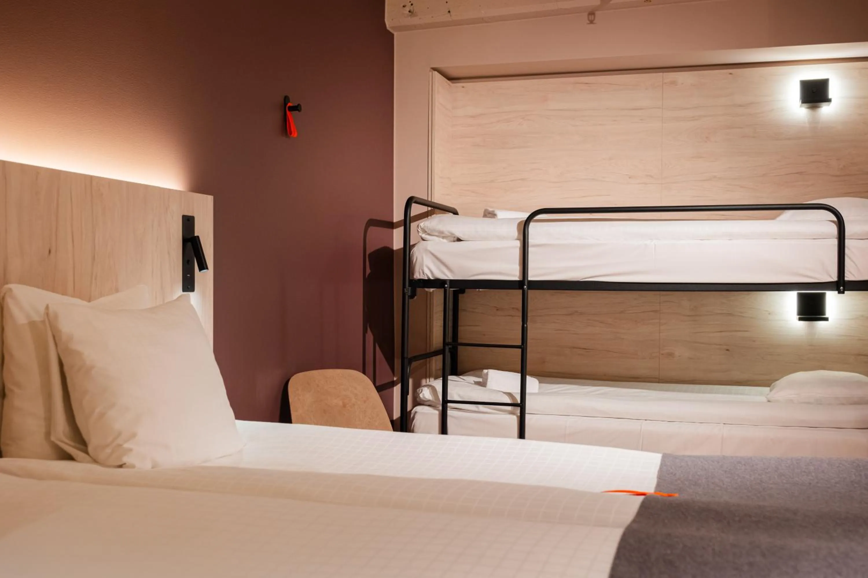 Bed in Citybox Stockholm