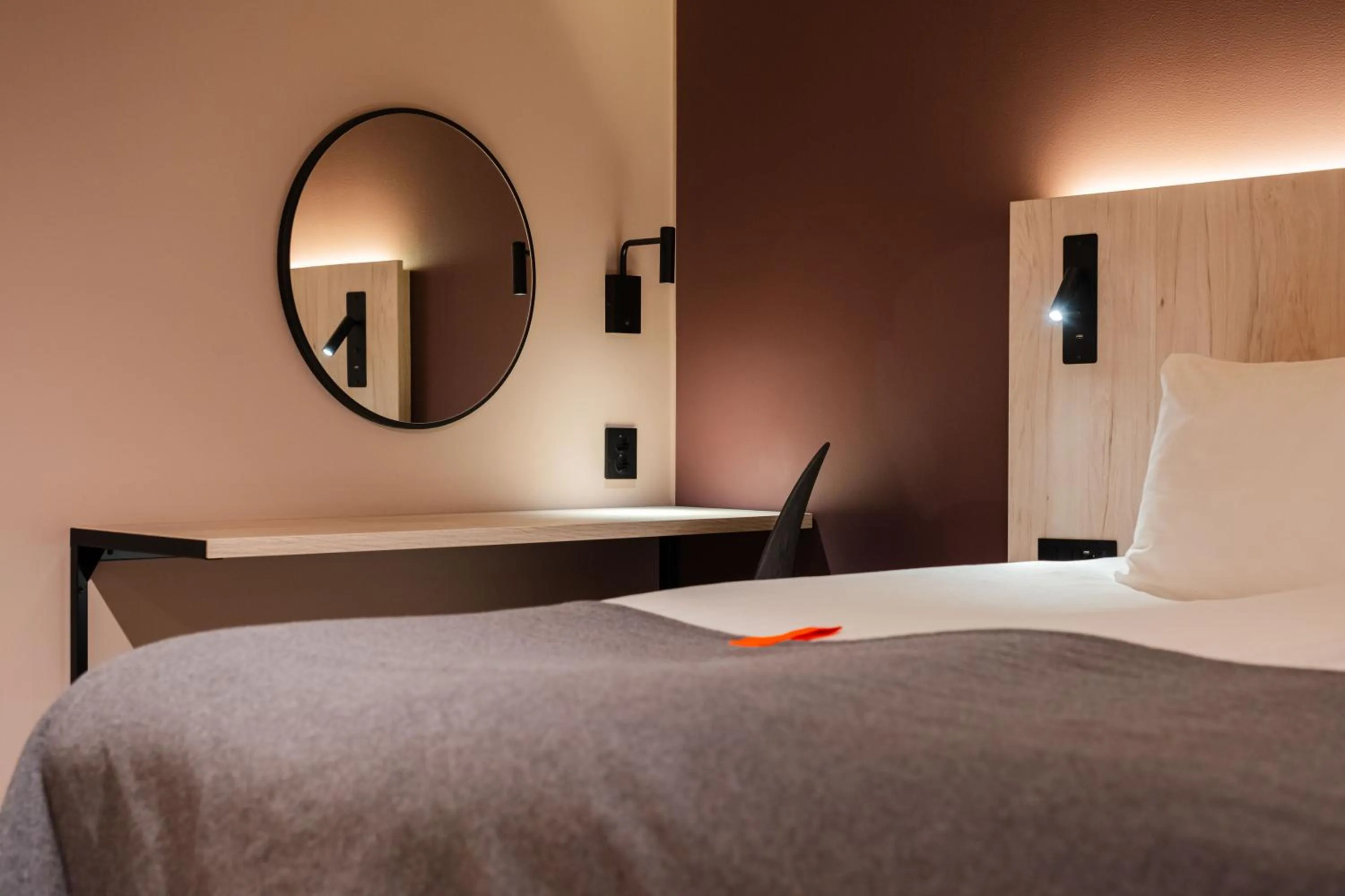 Bed in Citybox Stockholm