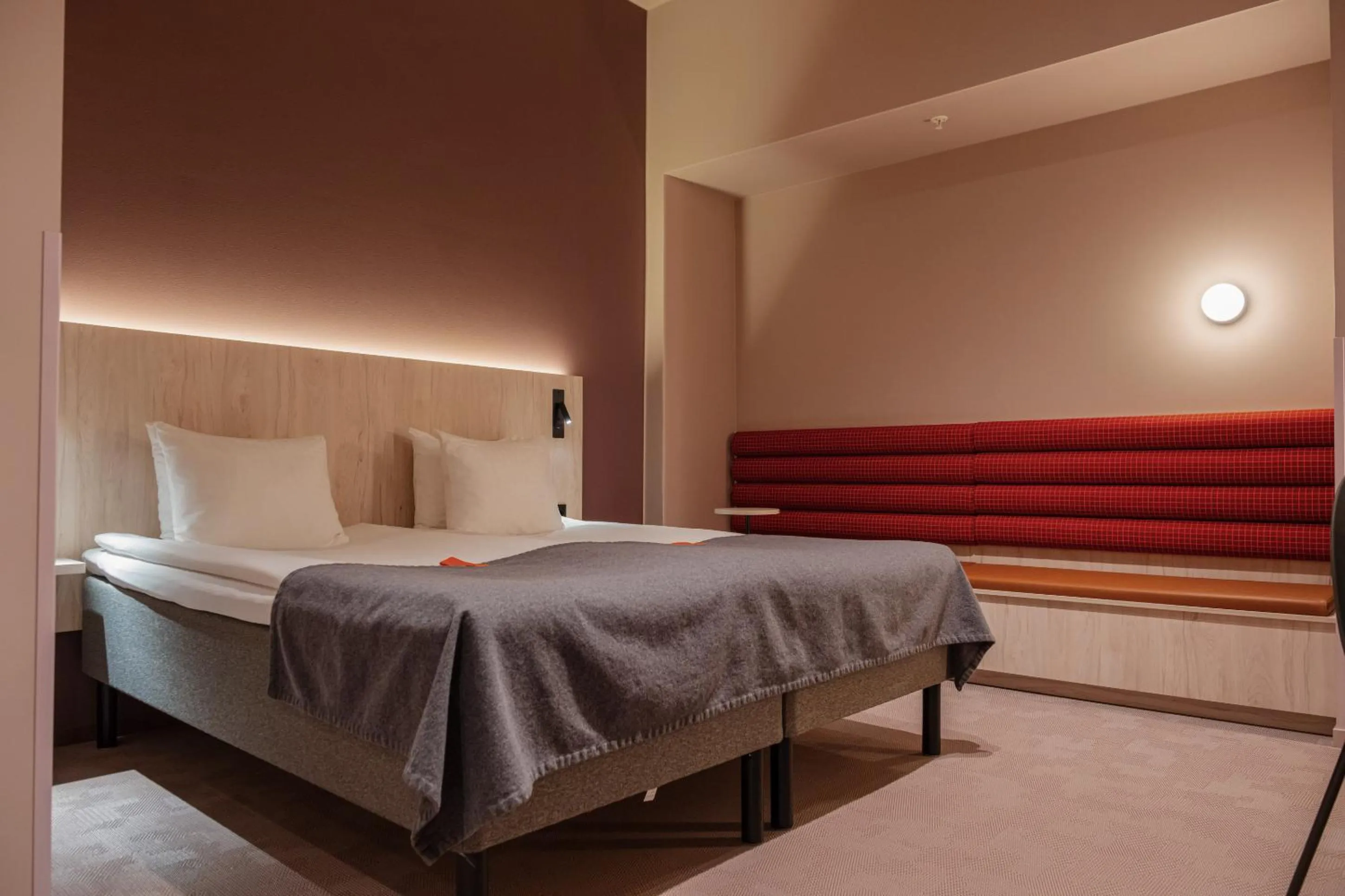 Bed in Citybox Stockholm