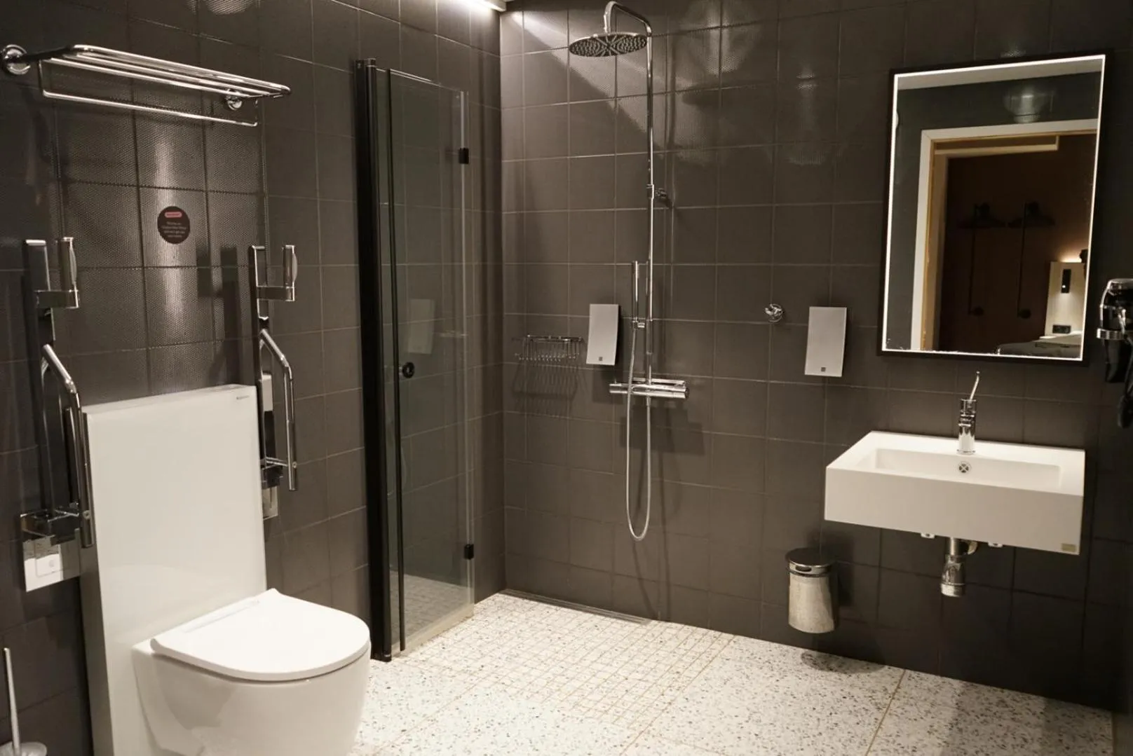 Bathroom in Citybox Stockholm