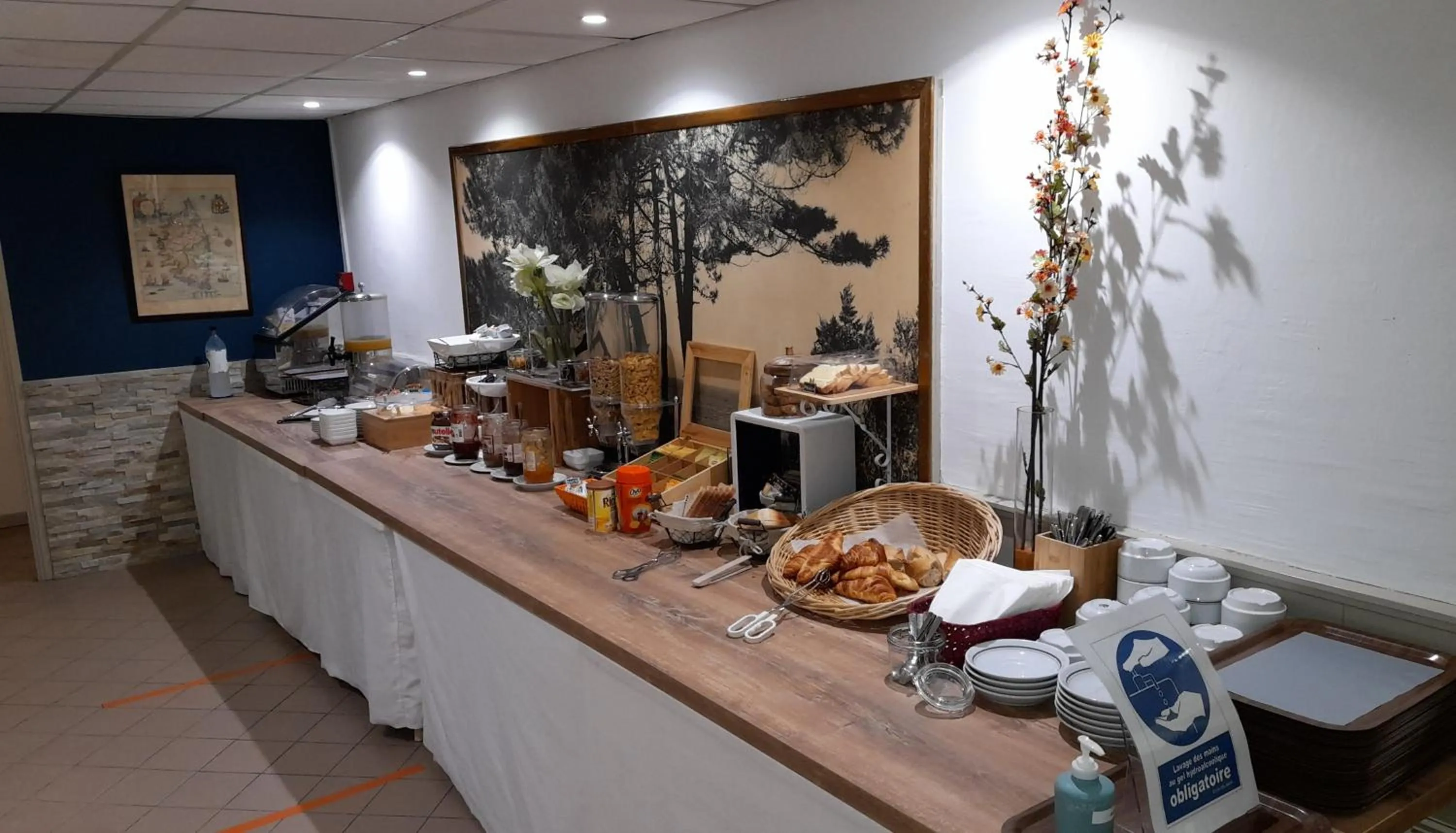 Breakfast in Hôtel Beach