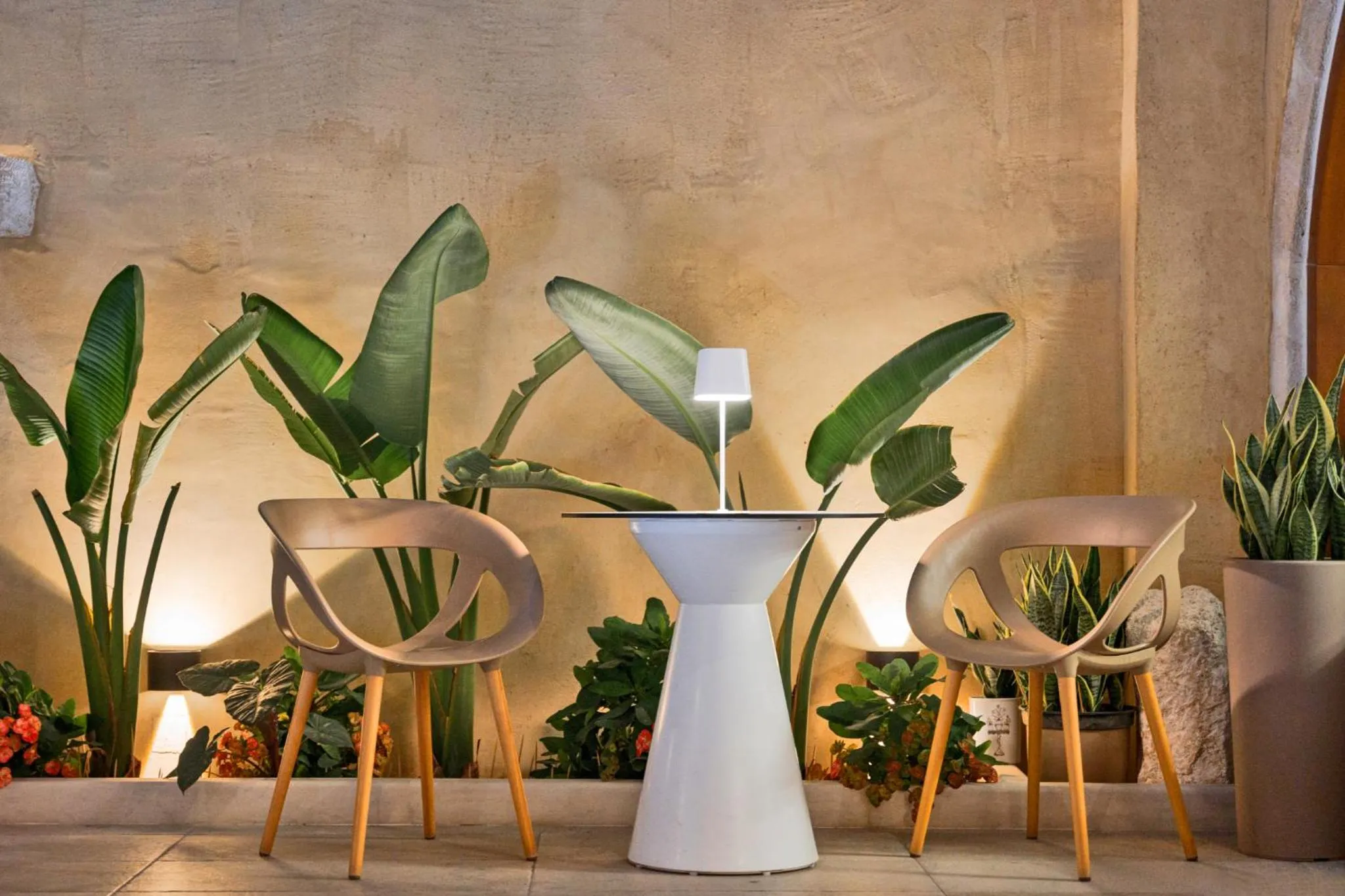 Seating area in Mansio Boutique Hotel