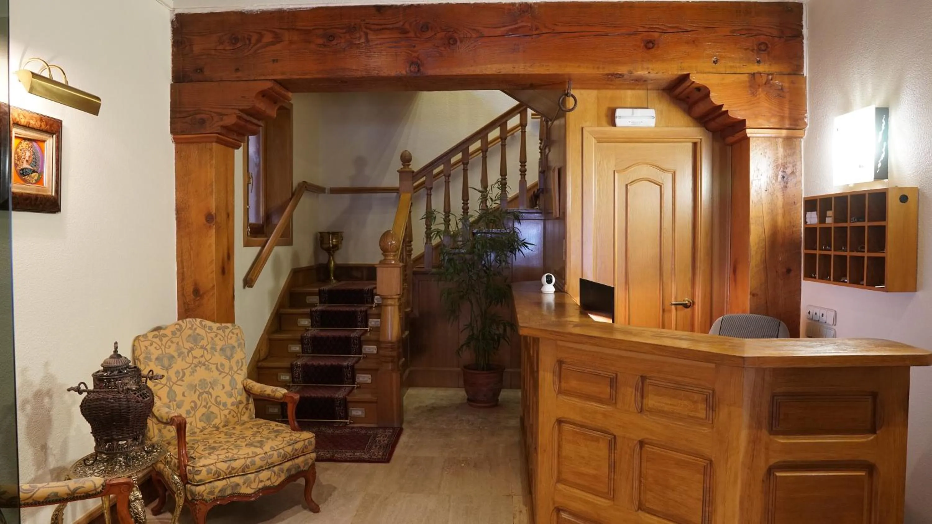 Lobby or reception in HOTEL RIAZA