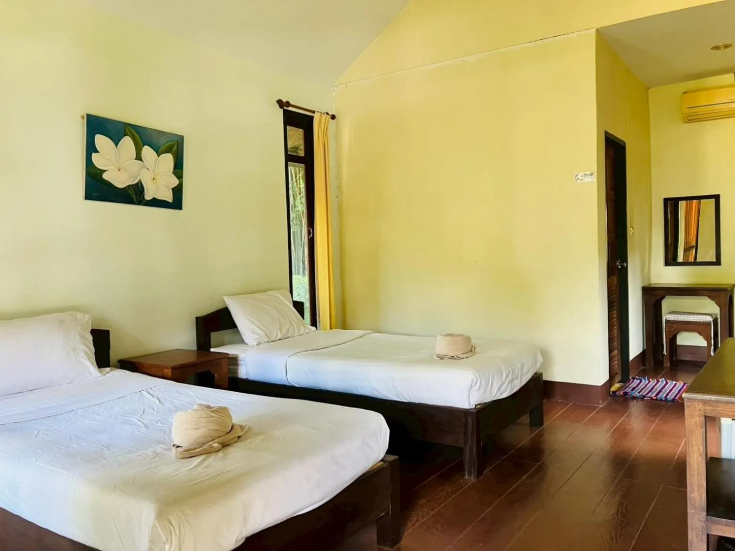 Bed in Pai Do See Resort - ปาย ดูร์ ซี รีสอร์ท