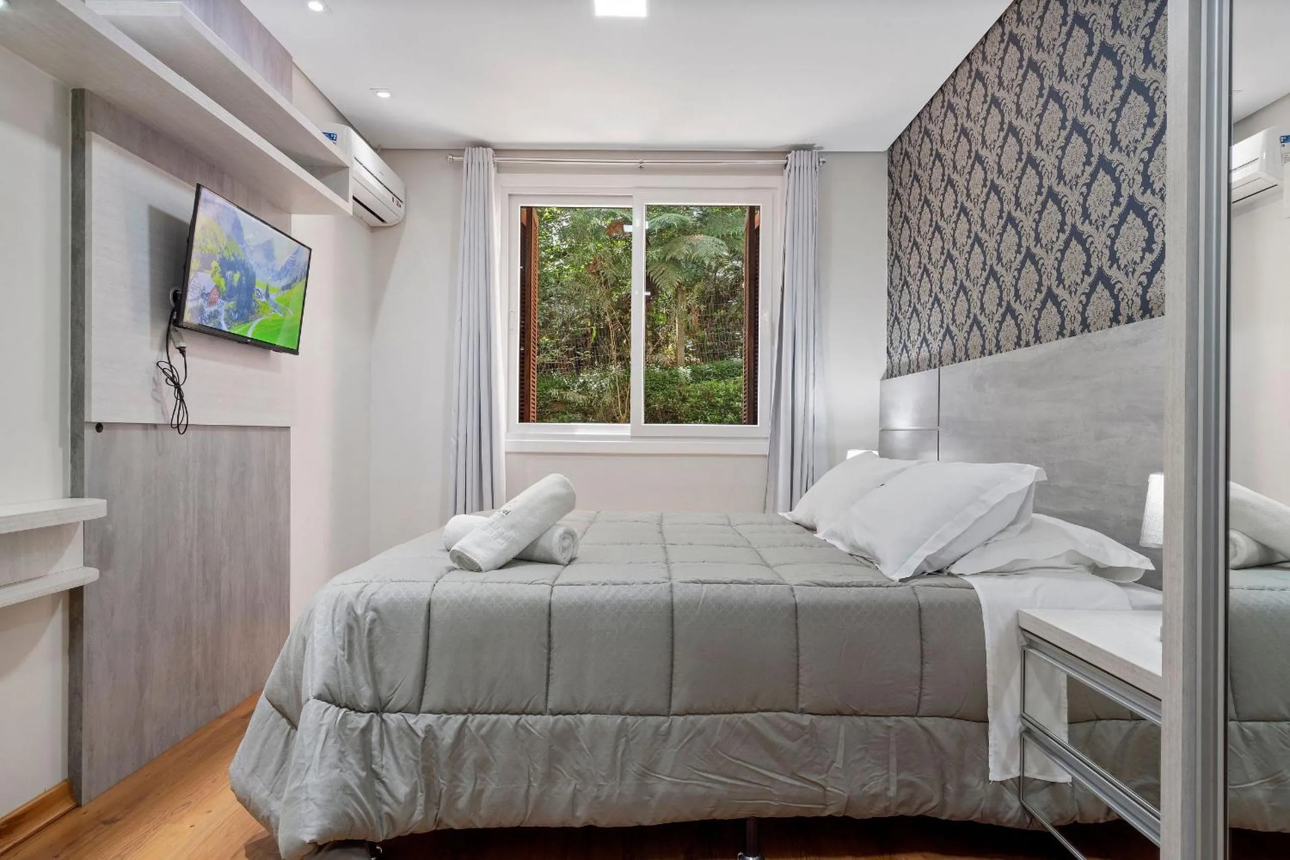 Bed in Flores da Montanha Centro by Achei Gramado
