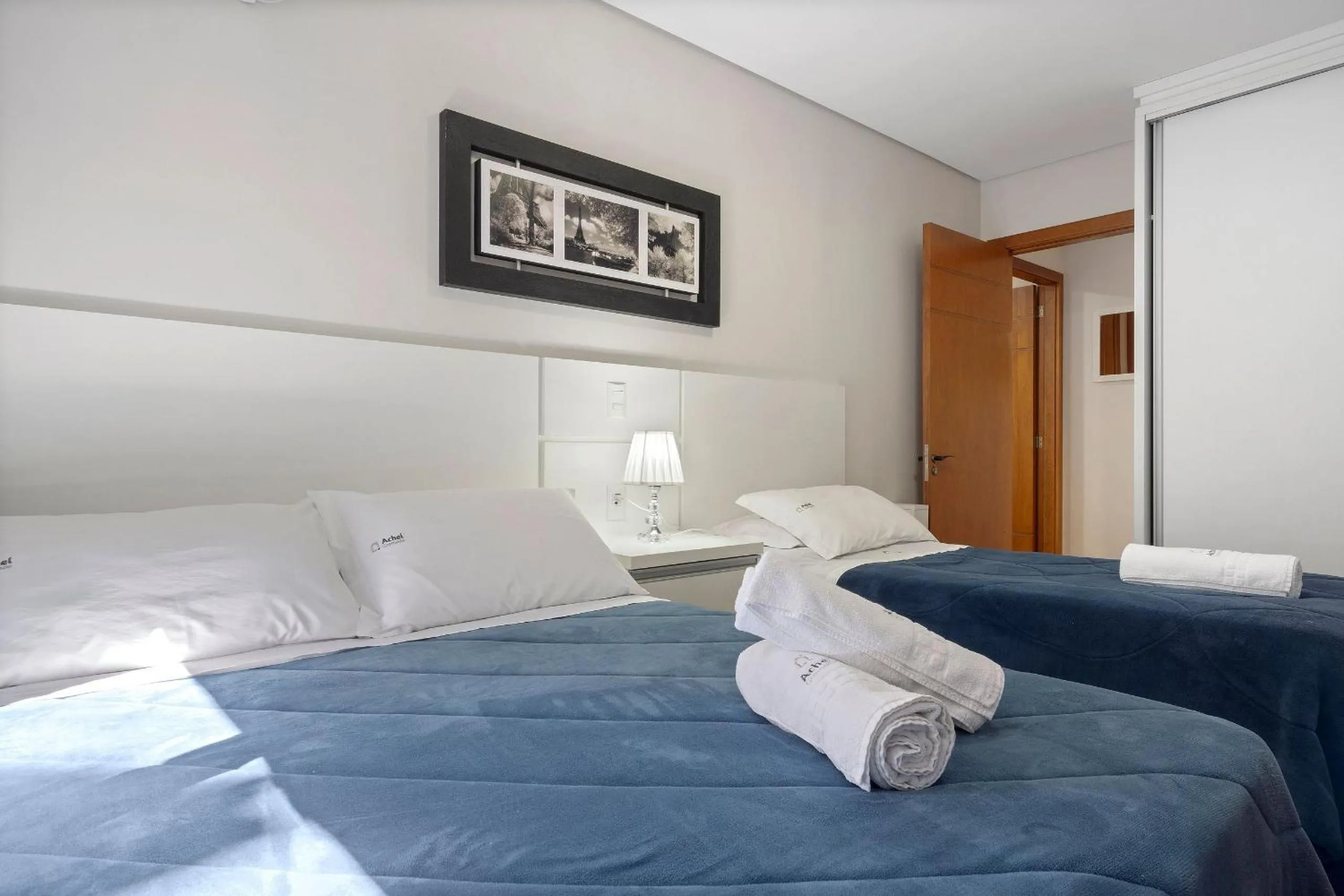 Bed in Flores da Montanha Centro by Achei Gramado
