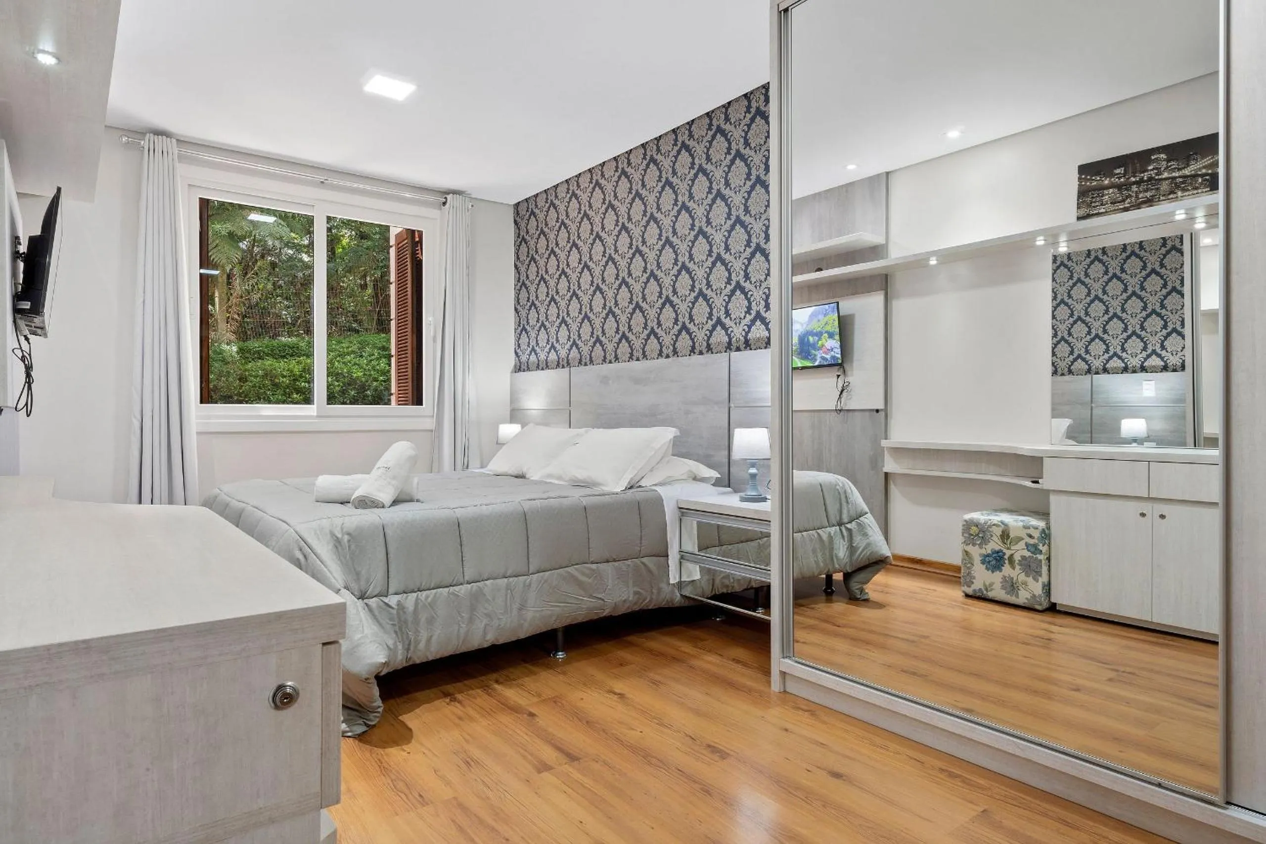 Bed in Flores da Montanha Centro by Achei Gramado