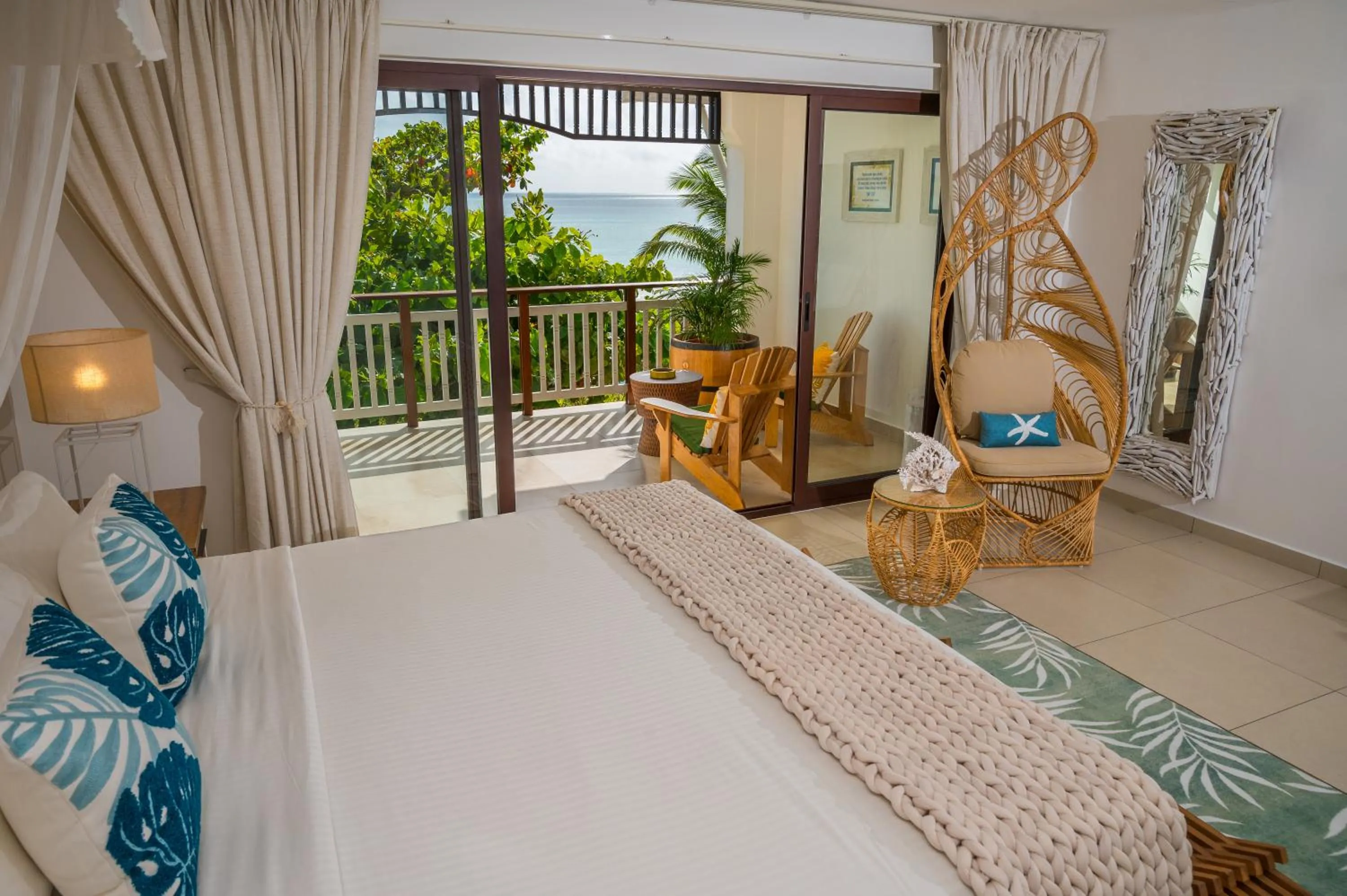 Bedroom, Bed in Acajou Beach Resort