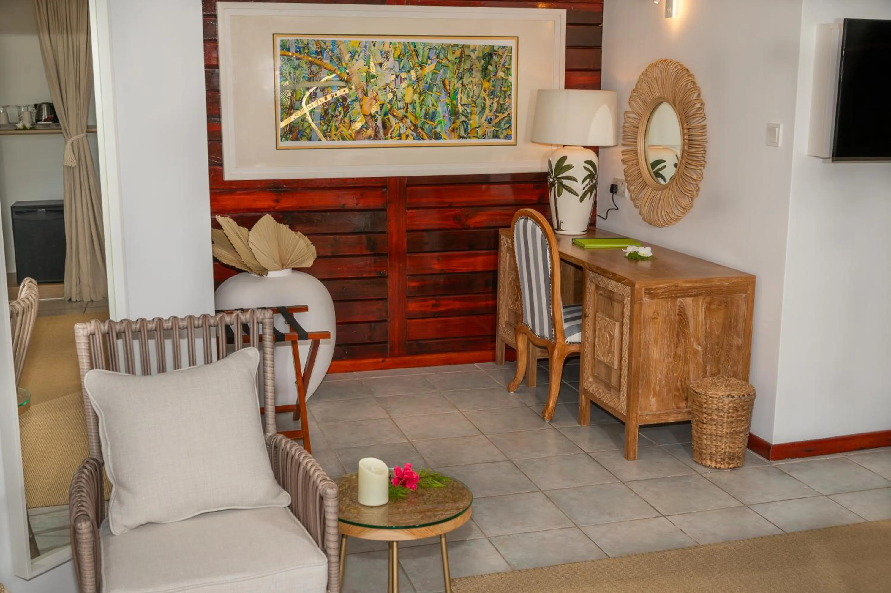 Seating area in Acajou Beach Resort