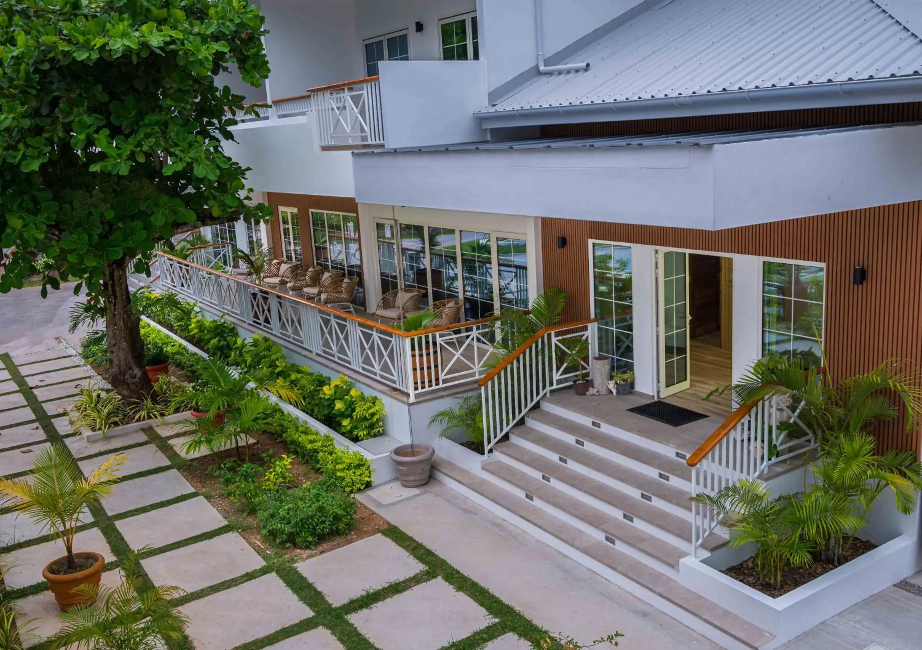 Property building in Acajou Beach Resort Property building in Acajou Beach Resort