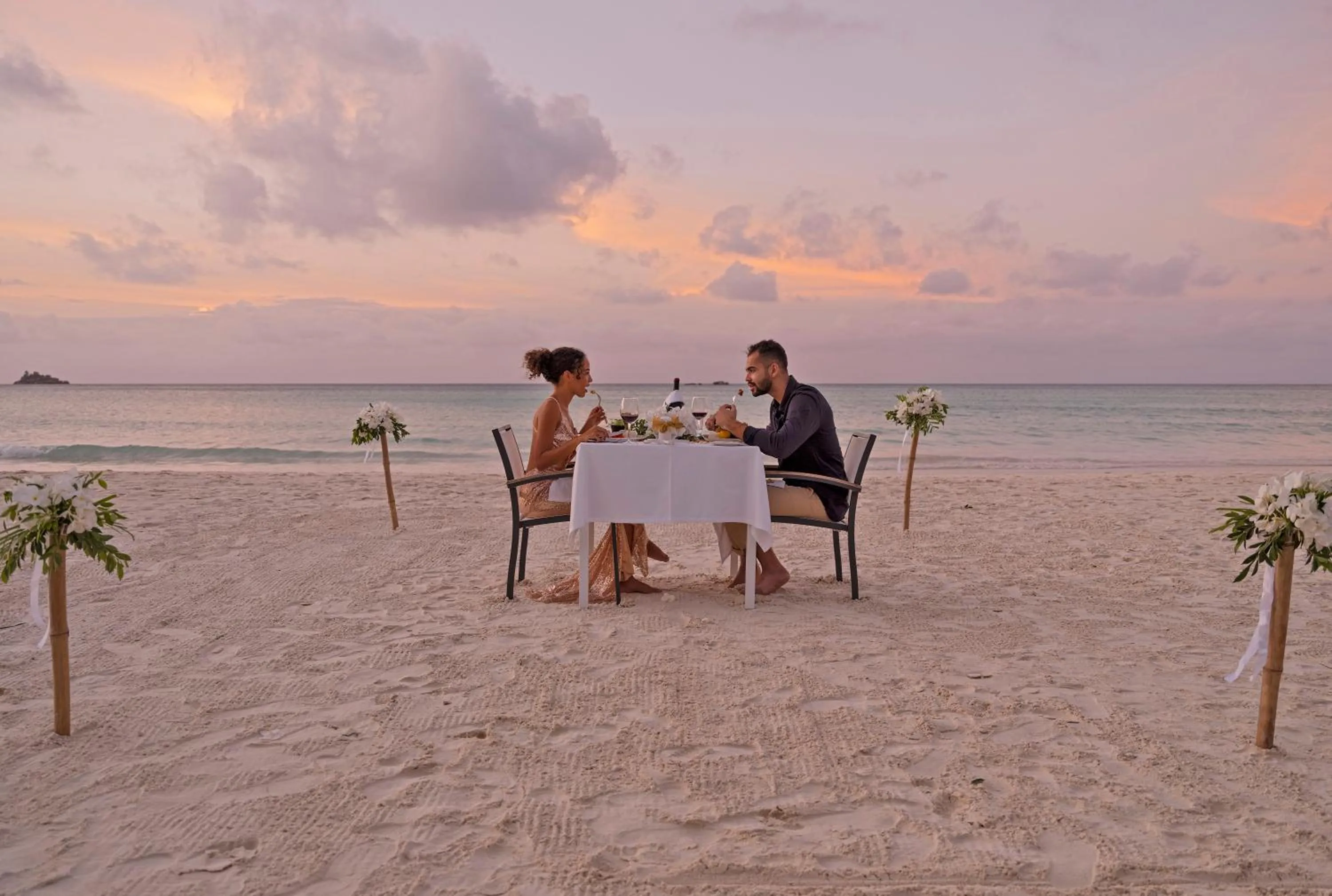 Dining area in Acajou Beach Resort