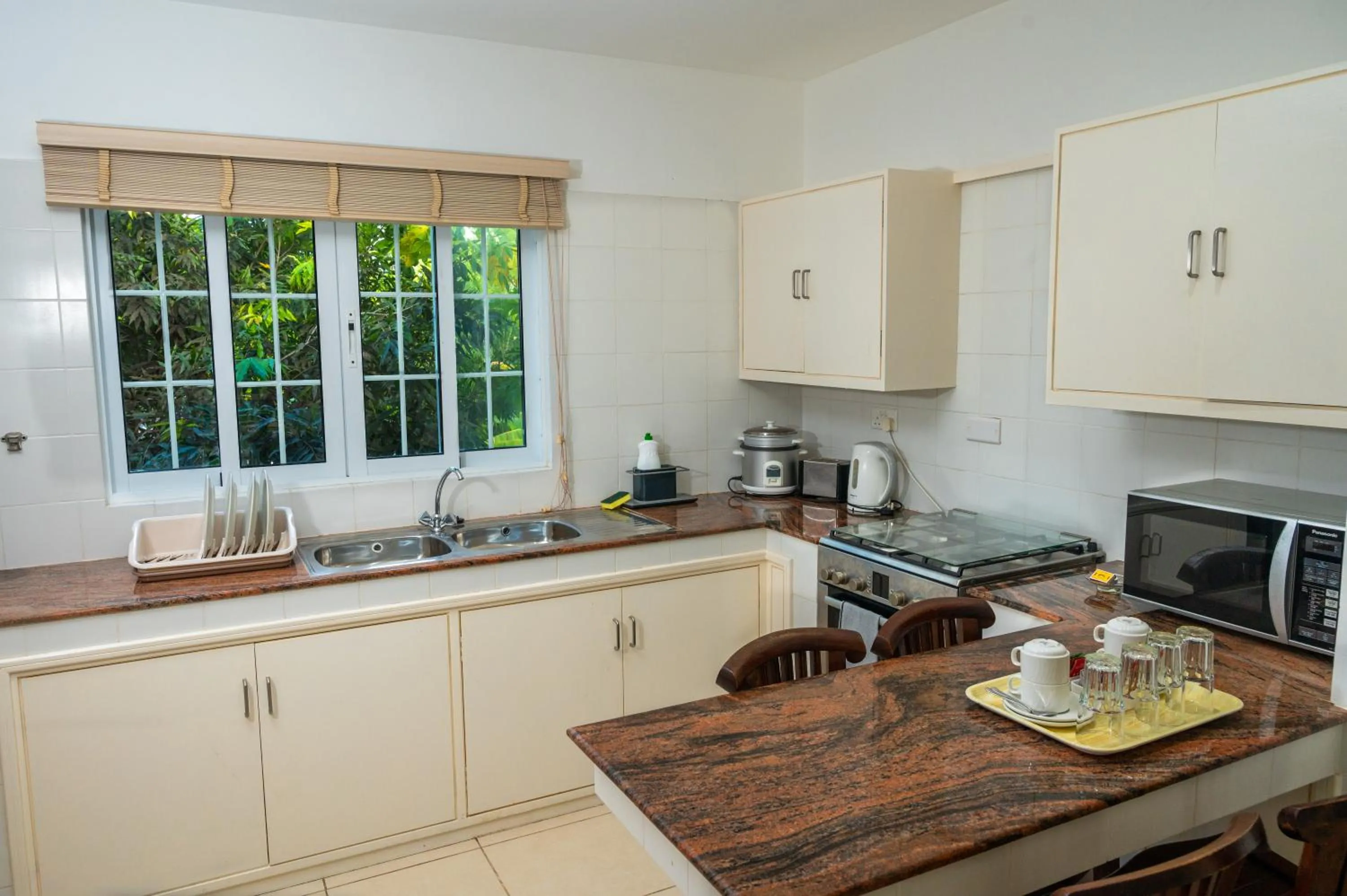 kitchen in Acajou Beach Resort