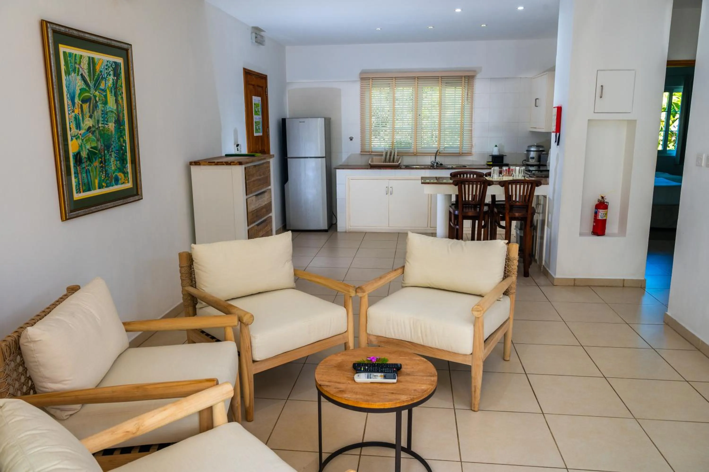 Seating area in Acajou Beach Resort