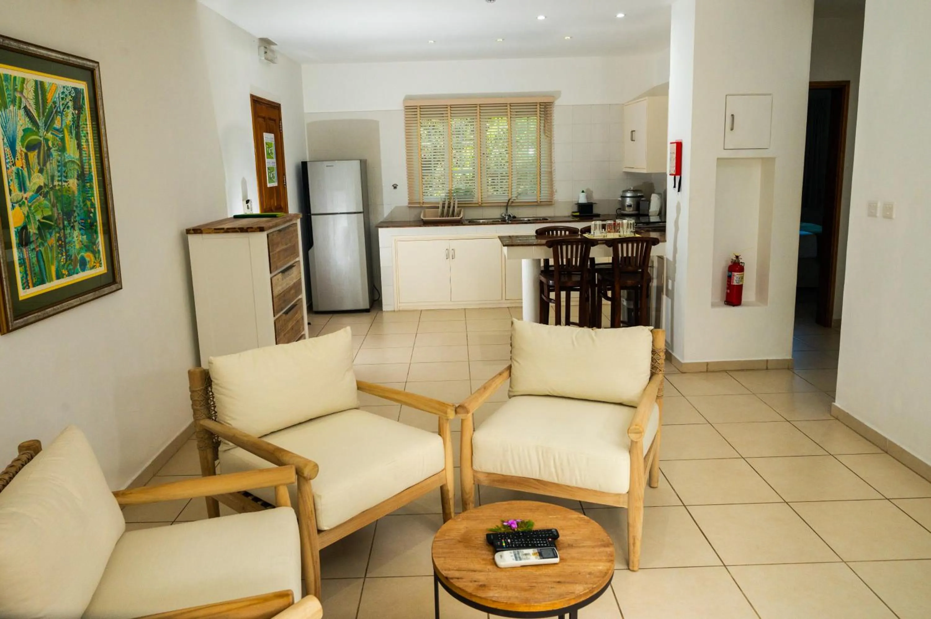 Seating area in Acajou Beach Resort