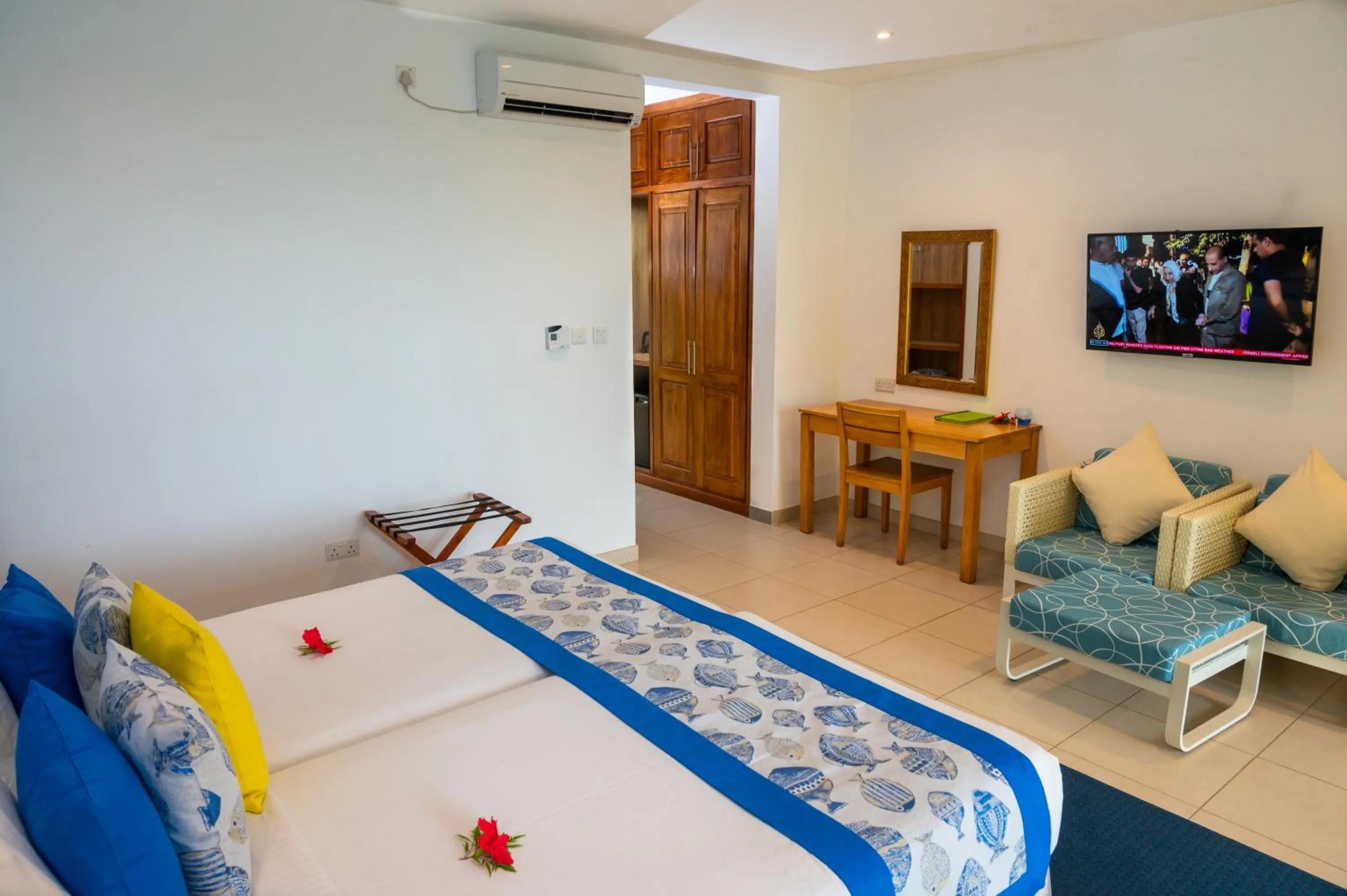 Bedroom, Bed in Acajou Beach Resort