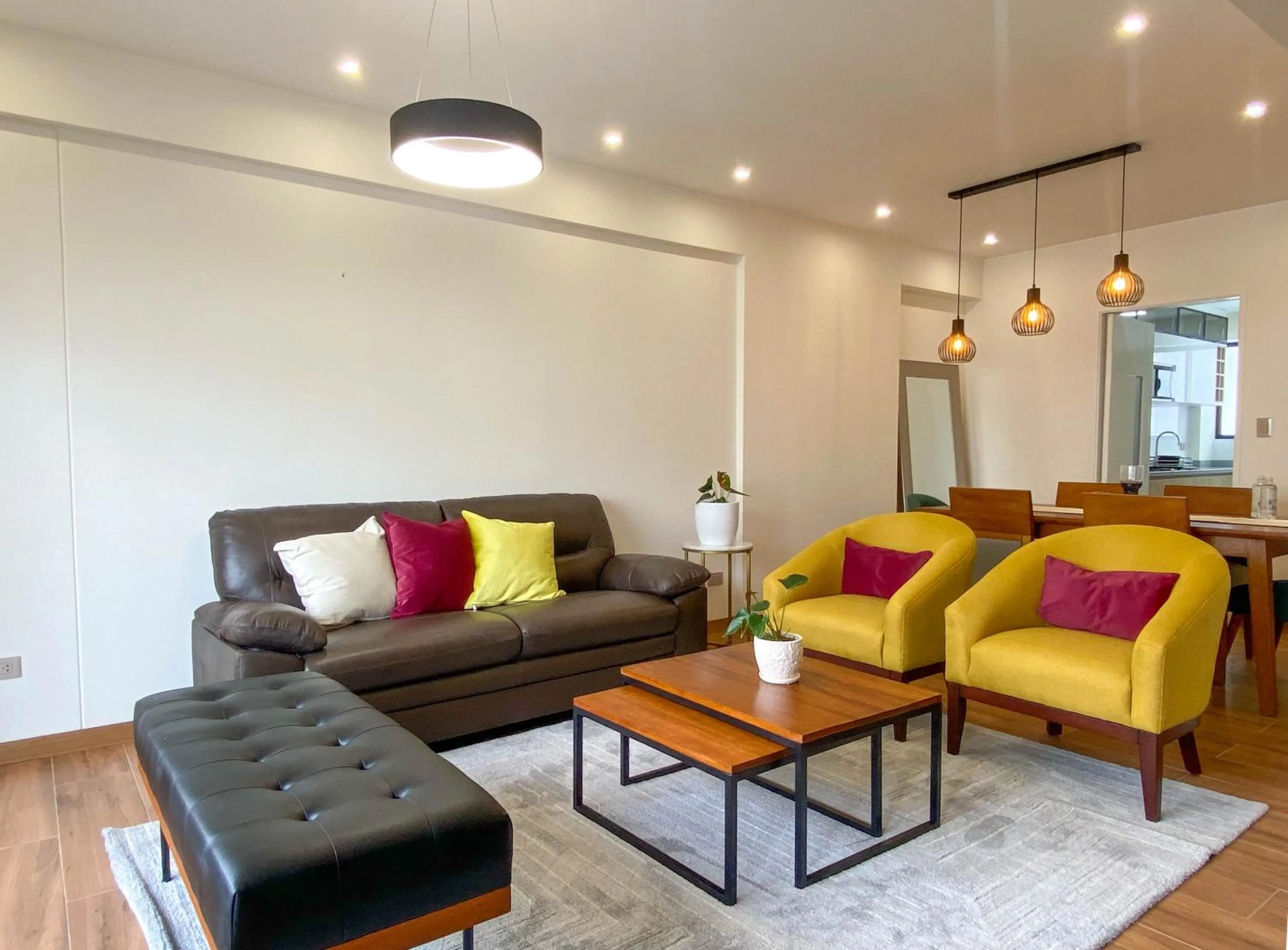 Living room in Borgoño By Wynwood House