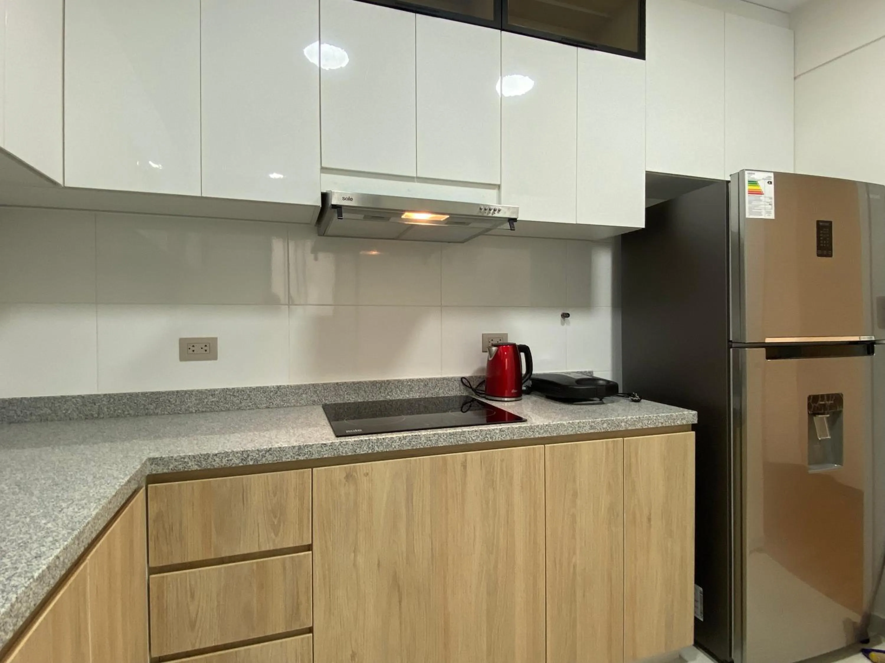 Kitchen or kitchenette in Borgoño By Wynwood House