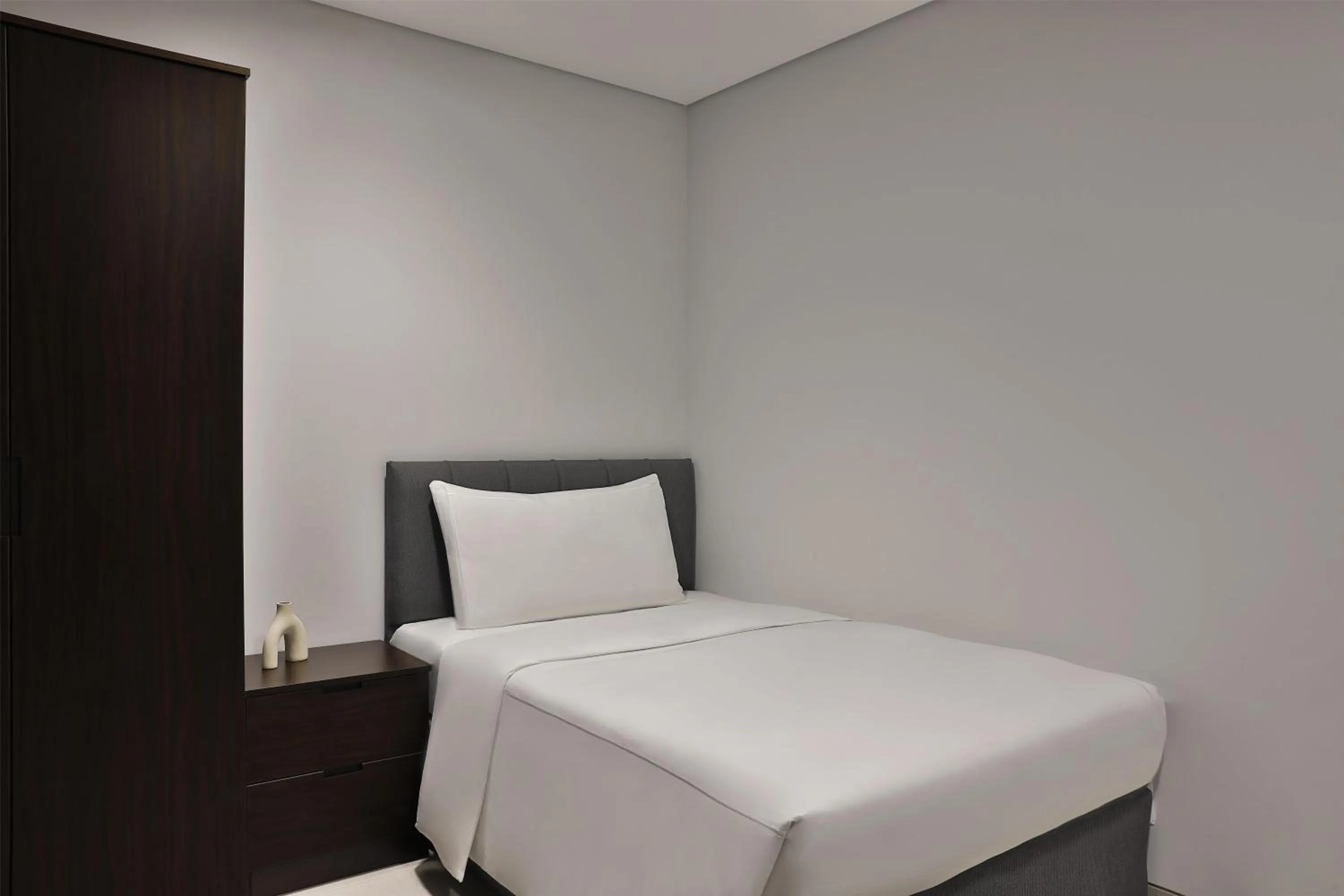 Bed in Conrad Bahrain Financial Harbour