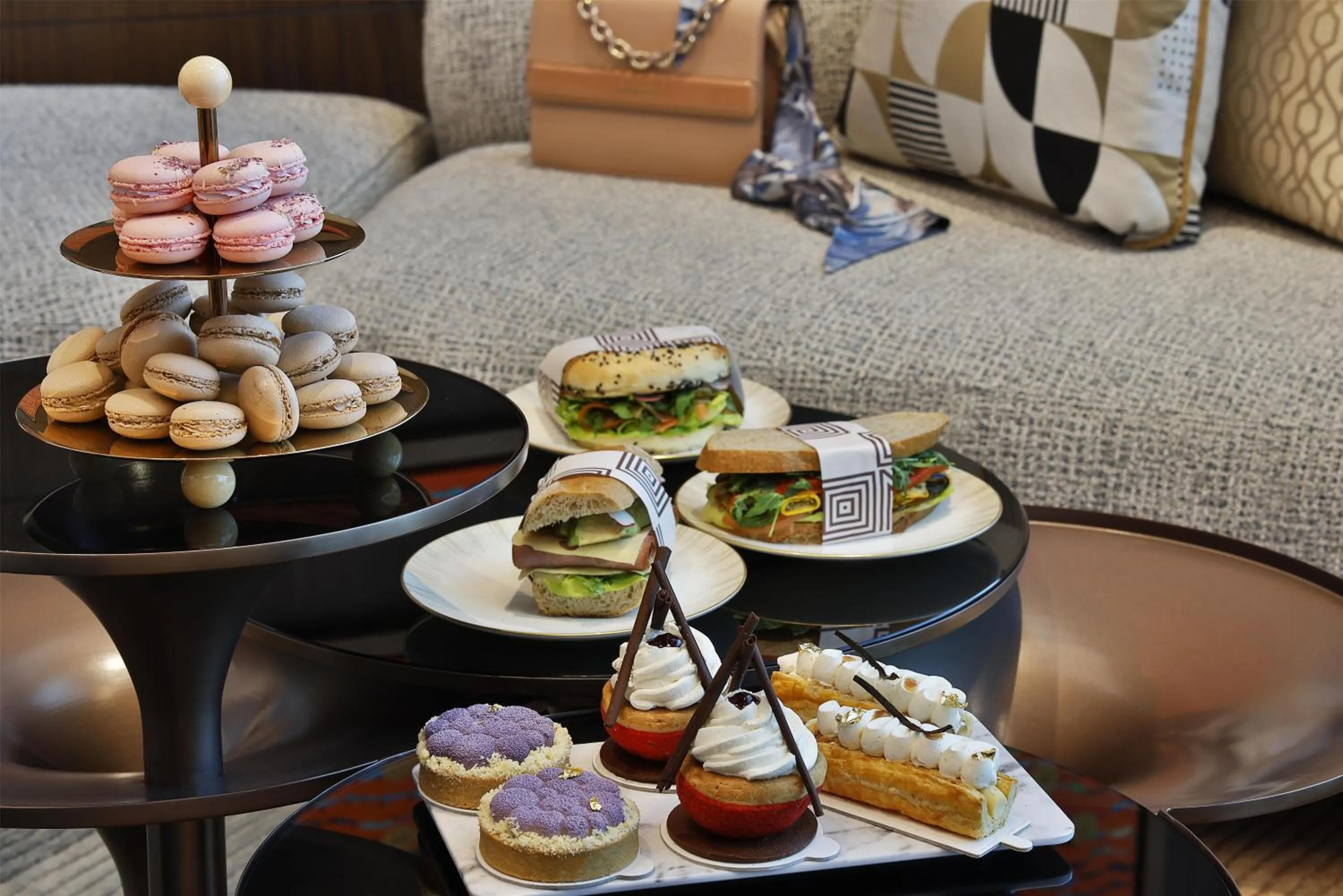 Dining area in Conrad Bahrain Financial Harbour