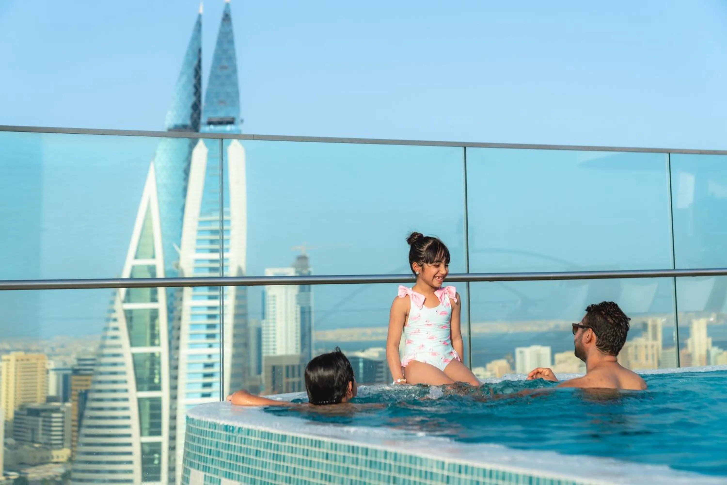 People in Conrad Bahrain Financial Harbour