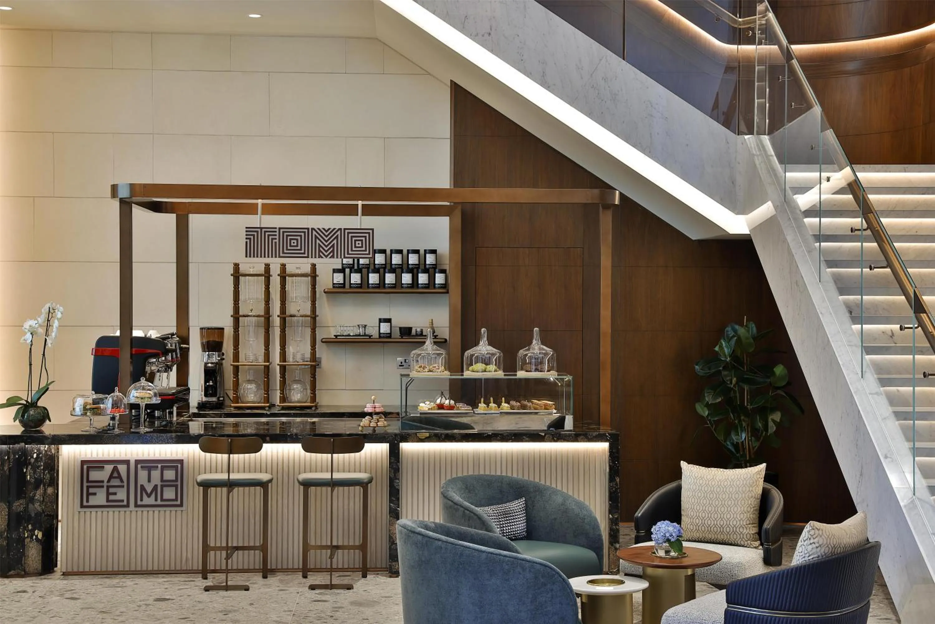 Restaurant/places to eat in Conrad Bahrain Financial Harbour