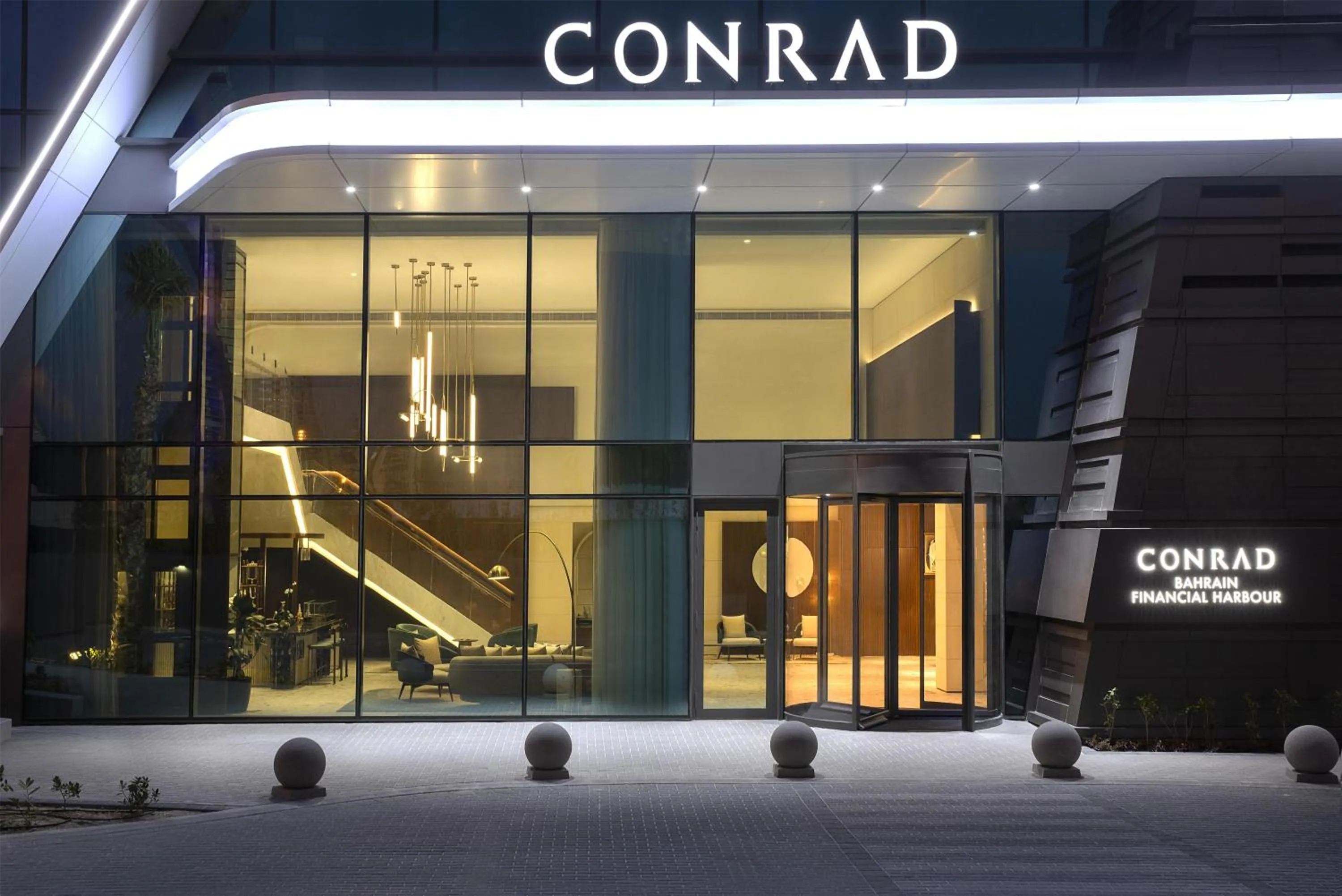 Property building in Conrad Bahrain Financial Harbour