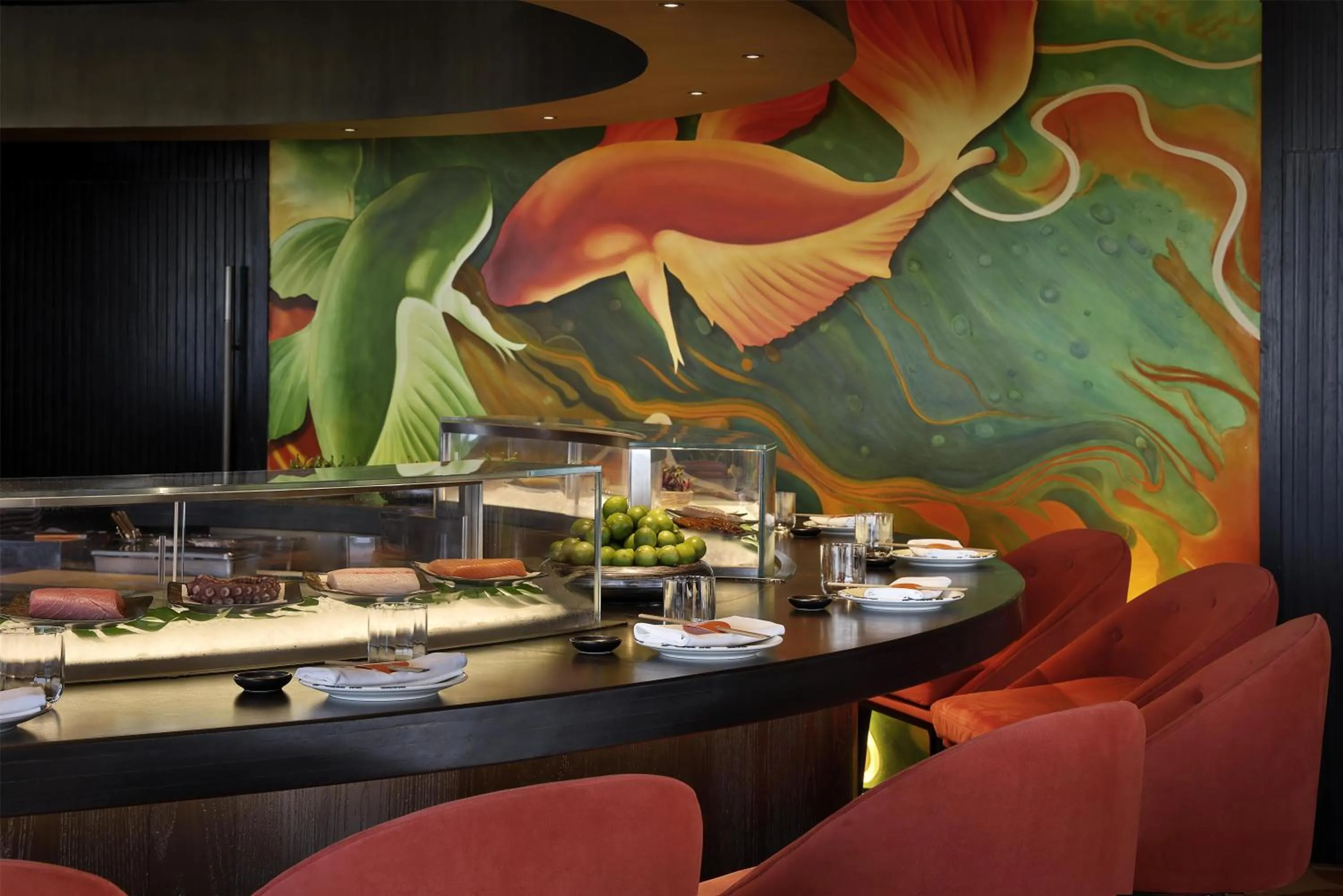 Restaurant/places to eat in Conrad Bahrain Financial Harbour